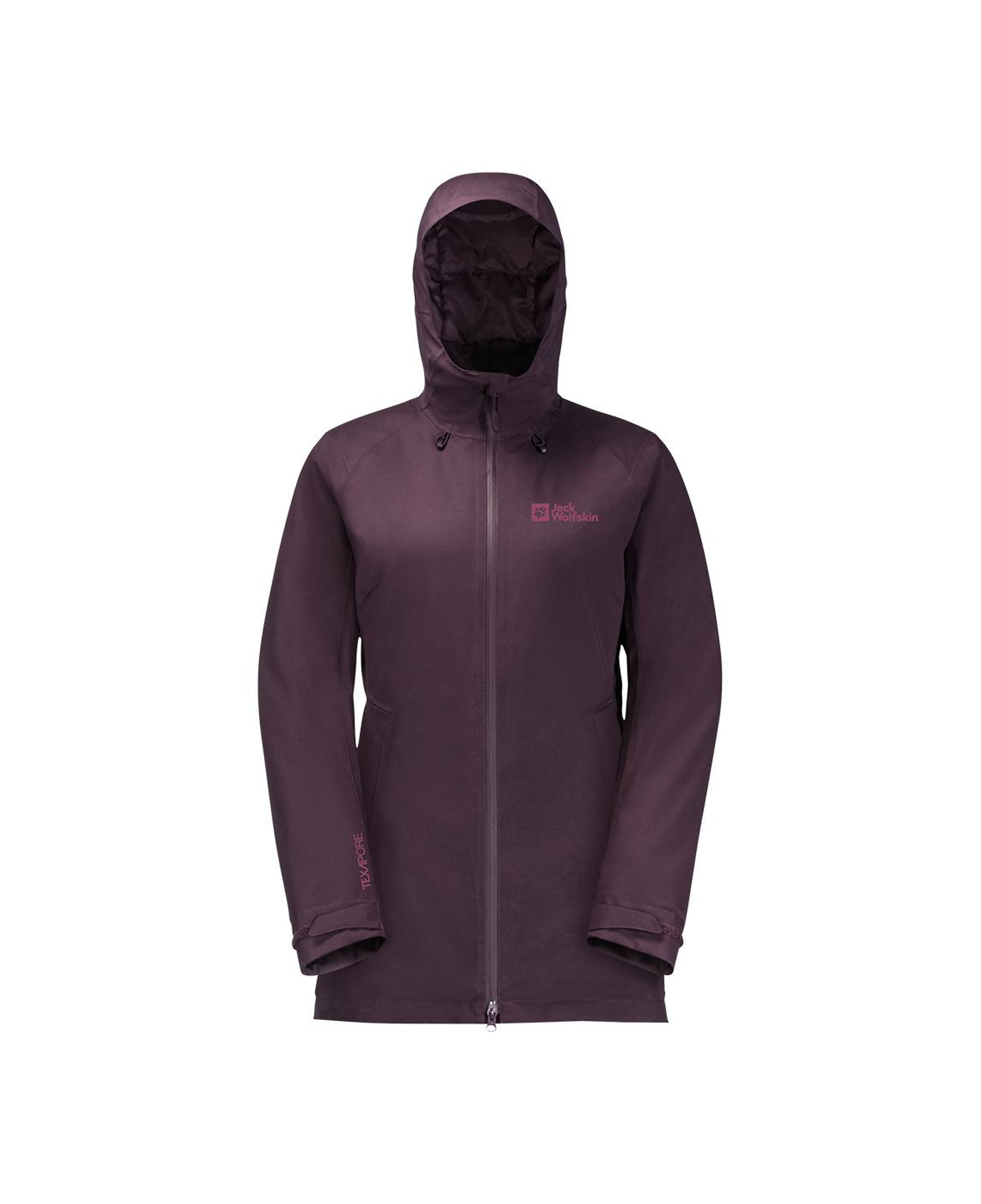 Jack Wolfskin Stirnberg Ins Kadın Mor Outdoor Ceketi