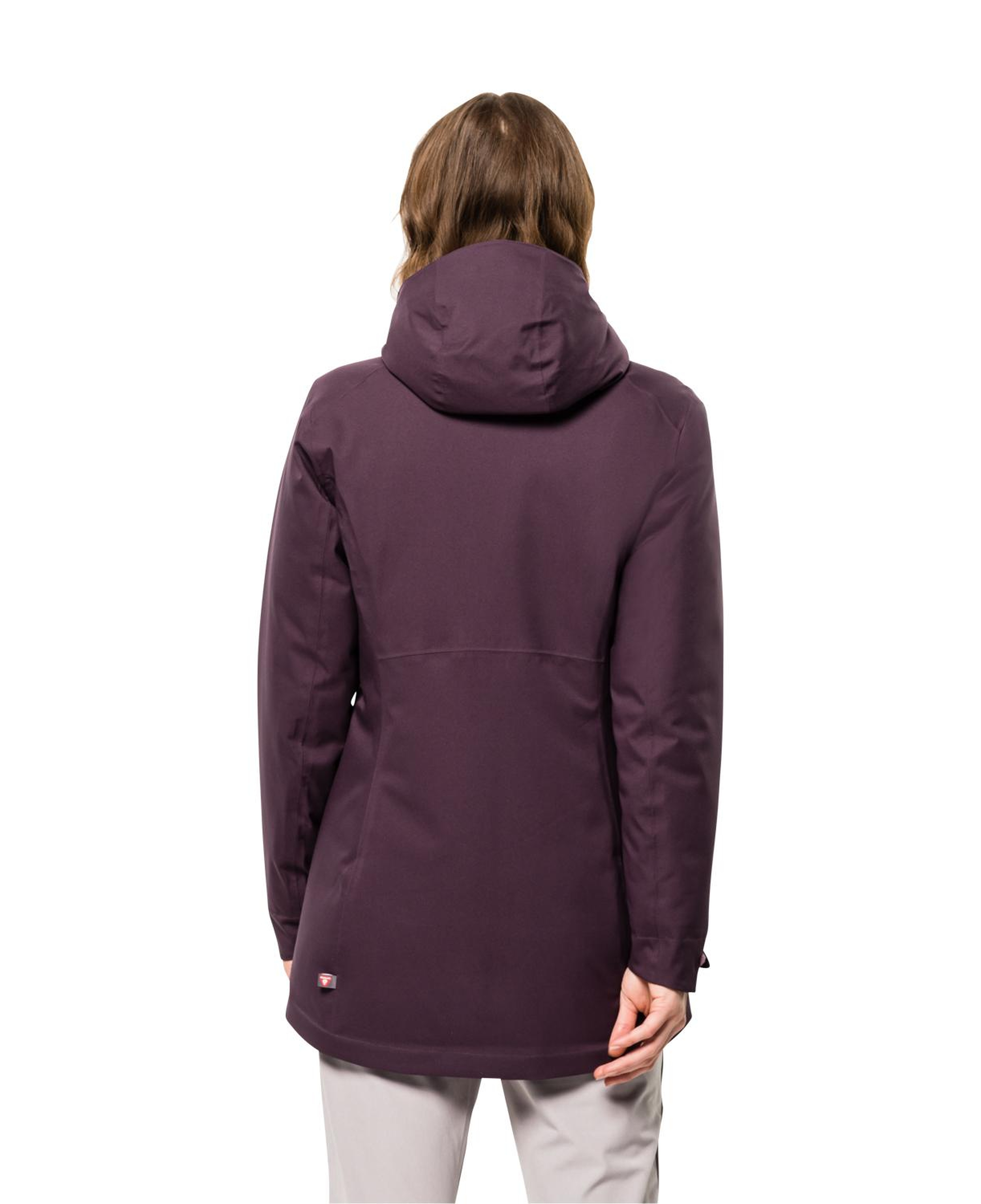 Jack Wolfskin Stirnberg Ins Kadın Mor Outdoor Ceketi
