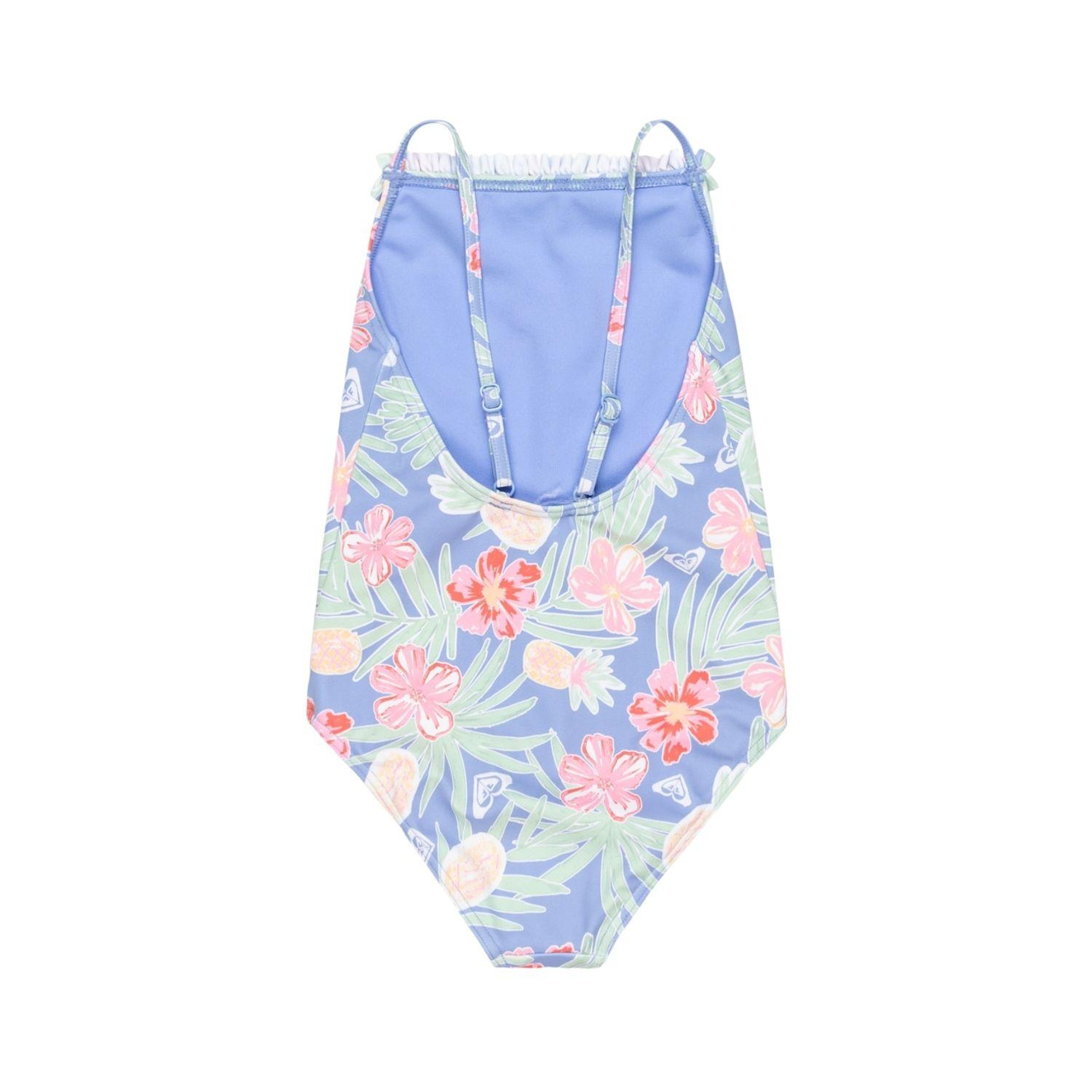 Roxy Tropical Story One Piece Kız Çocuk Mavi Mayo