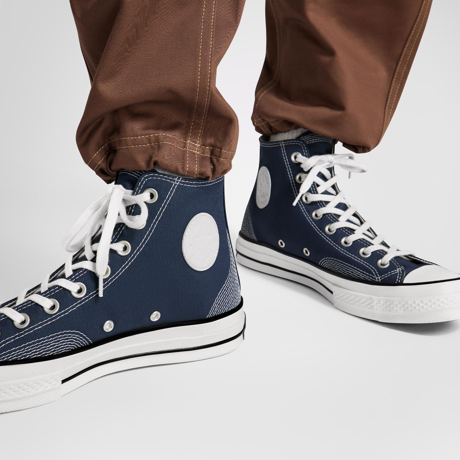 Converse Chuck 70 Multi-Stitch Unisex Lacivert Sneaker