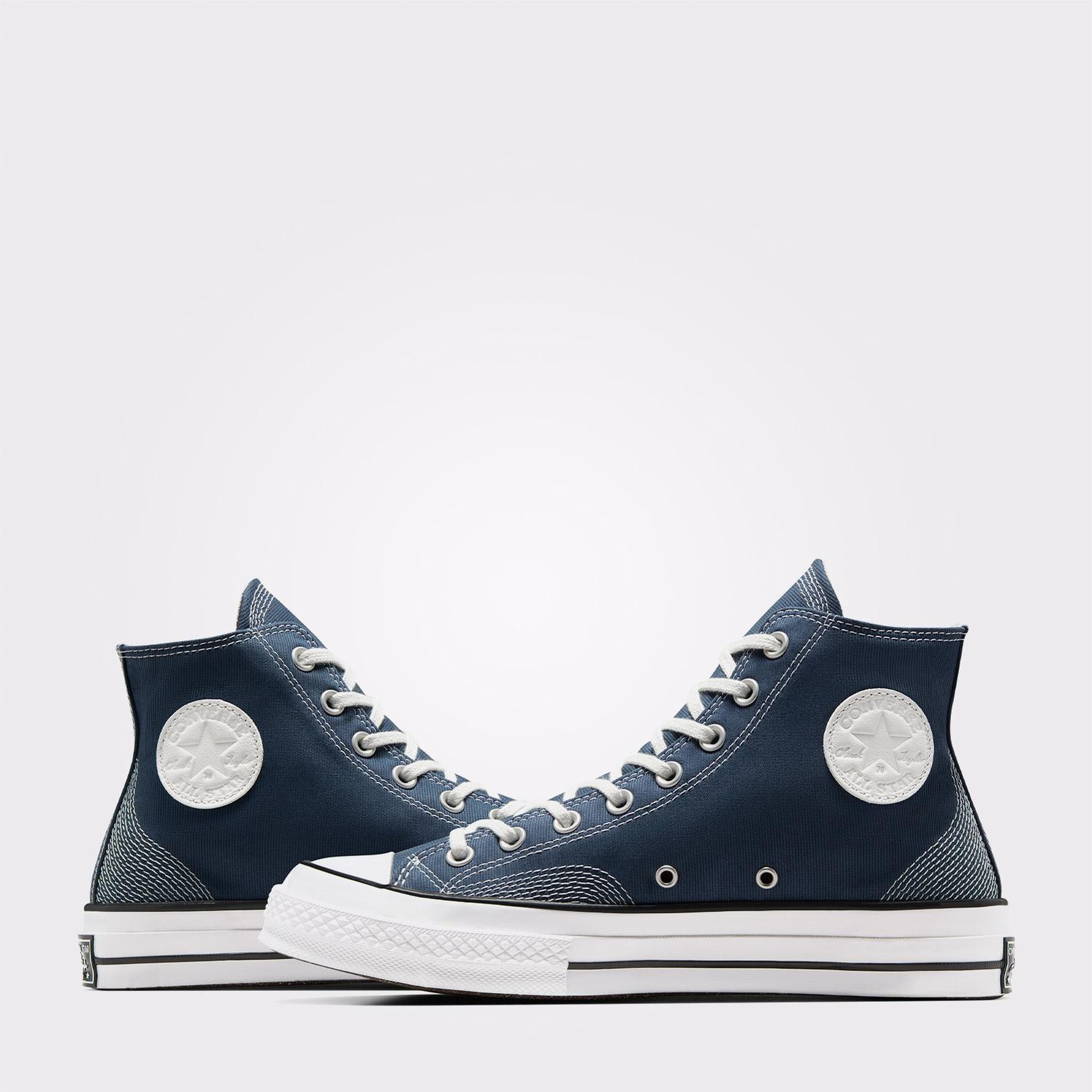 Converse Chuck 70 Multi-Stitch Unisex Lacivert Sneaker