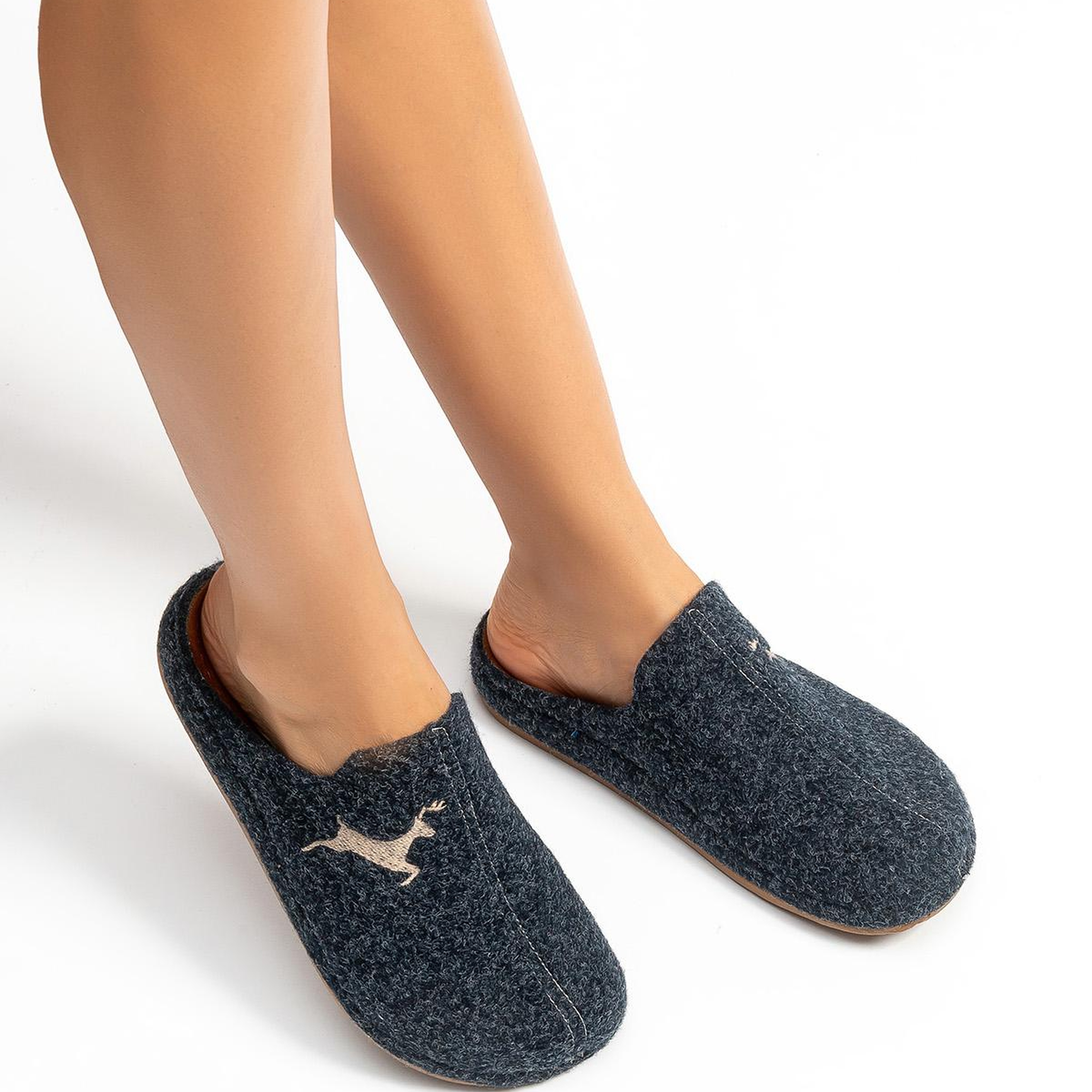 Bambi Kadın Ev Terliği Lacivert 36/40