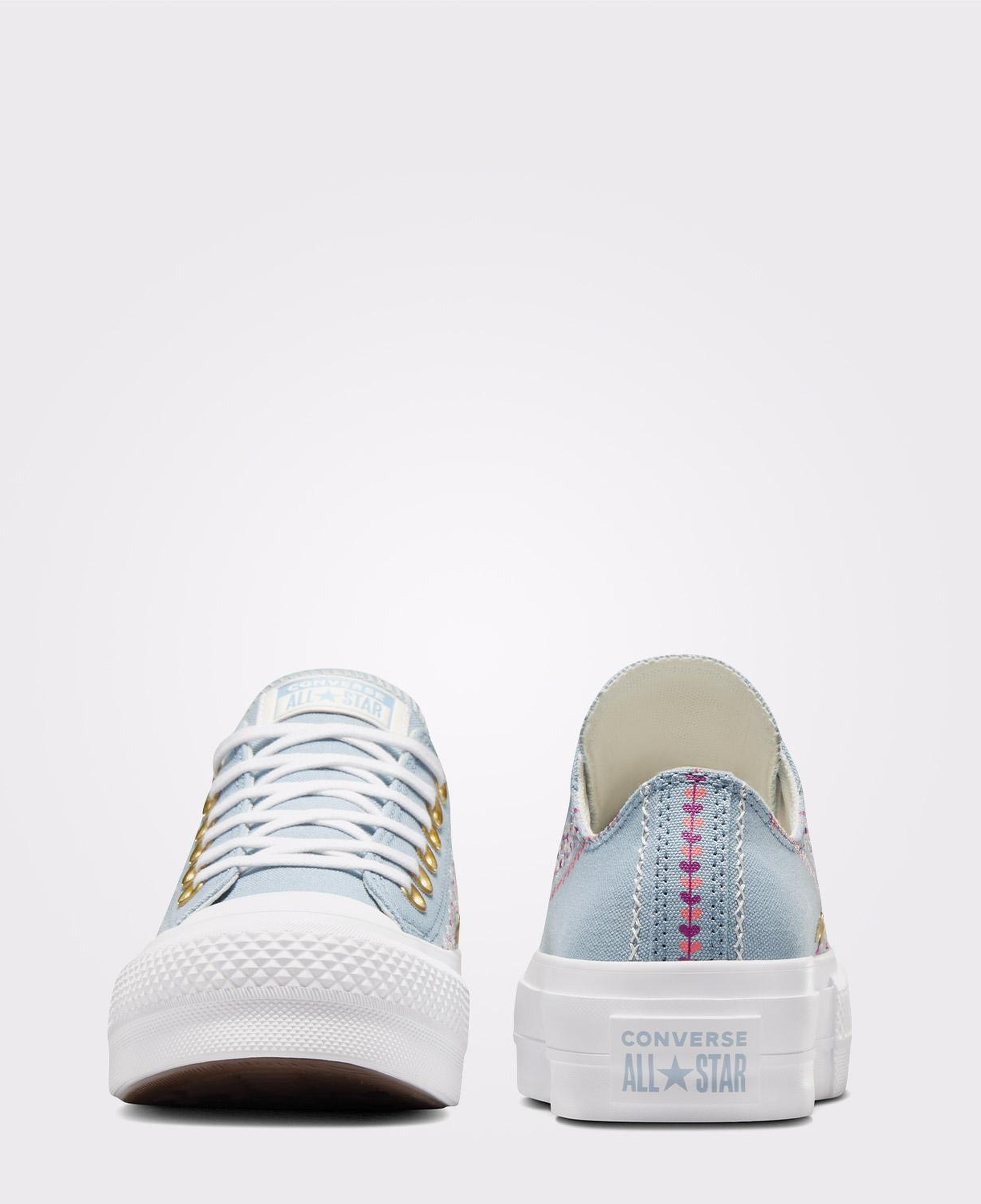 Converse Chuck Taylor All Star Lift Kadın Mavi Platform Sneaker