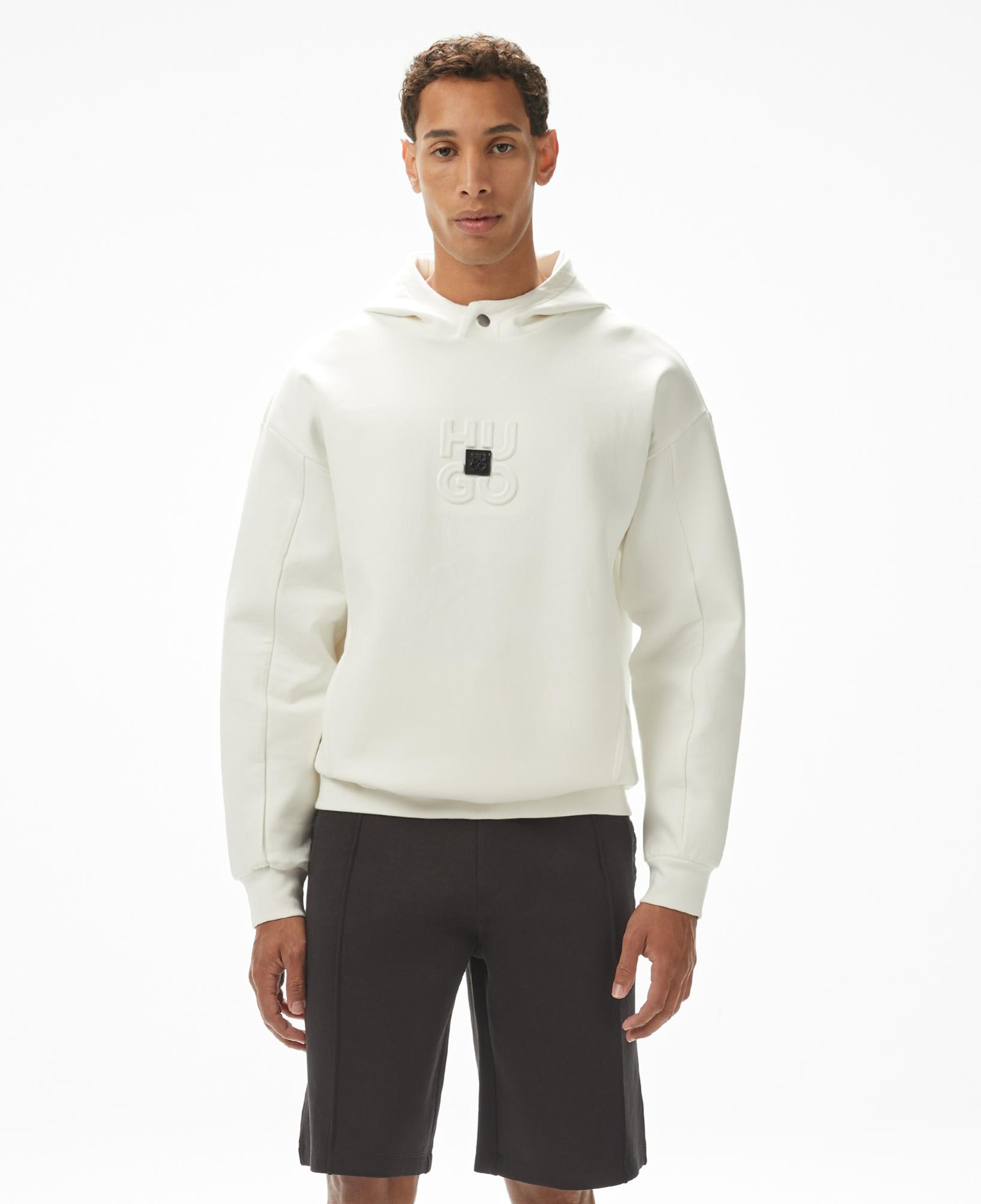 Hugo Debostaco Erkek Krem Sweatshirt