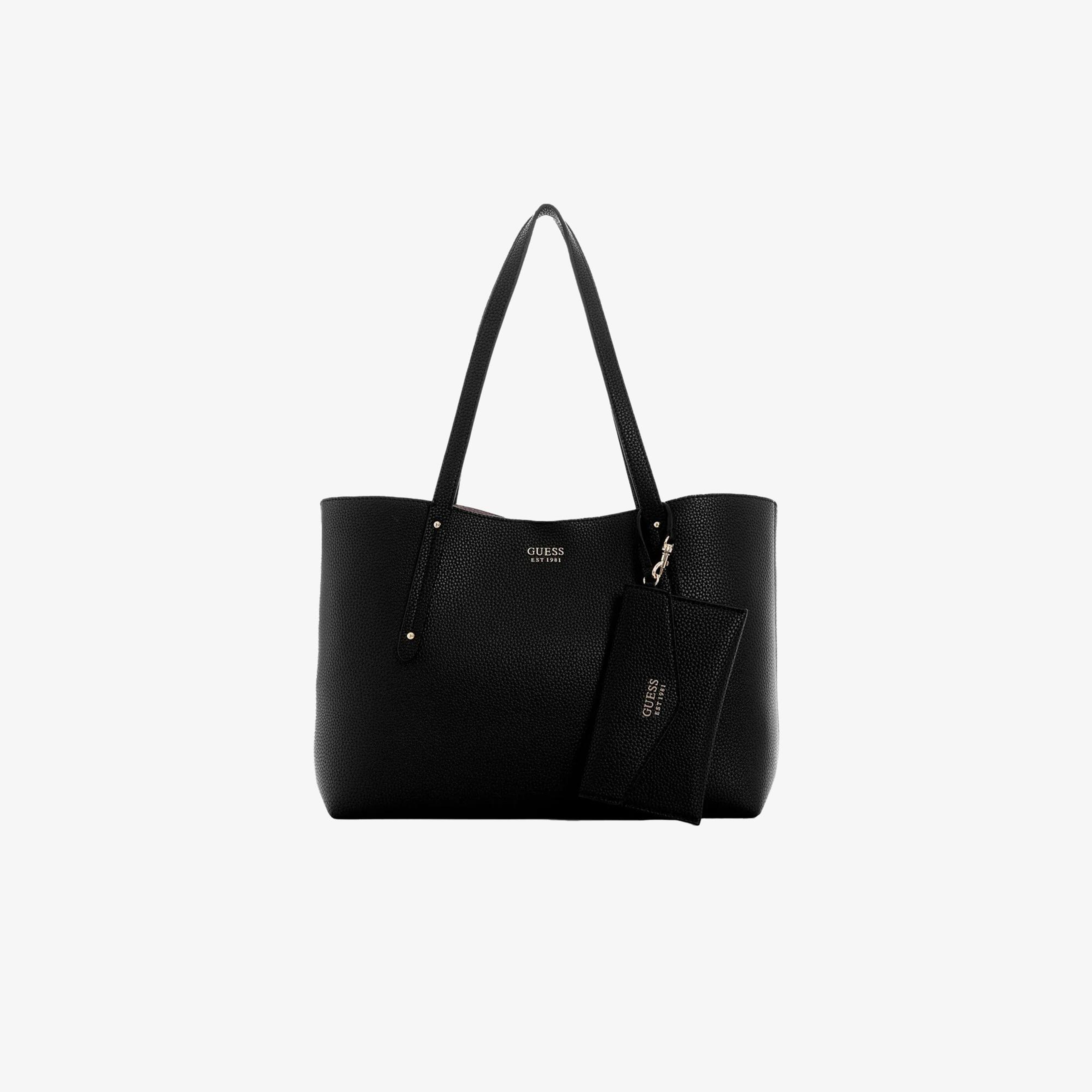 Guess Brenton Kadın Siyah El Çantası