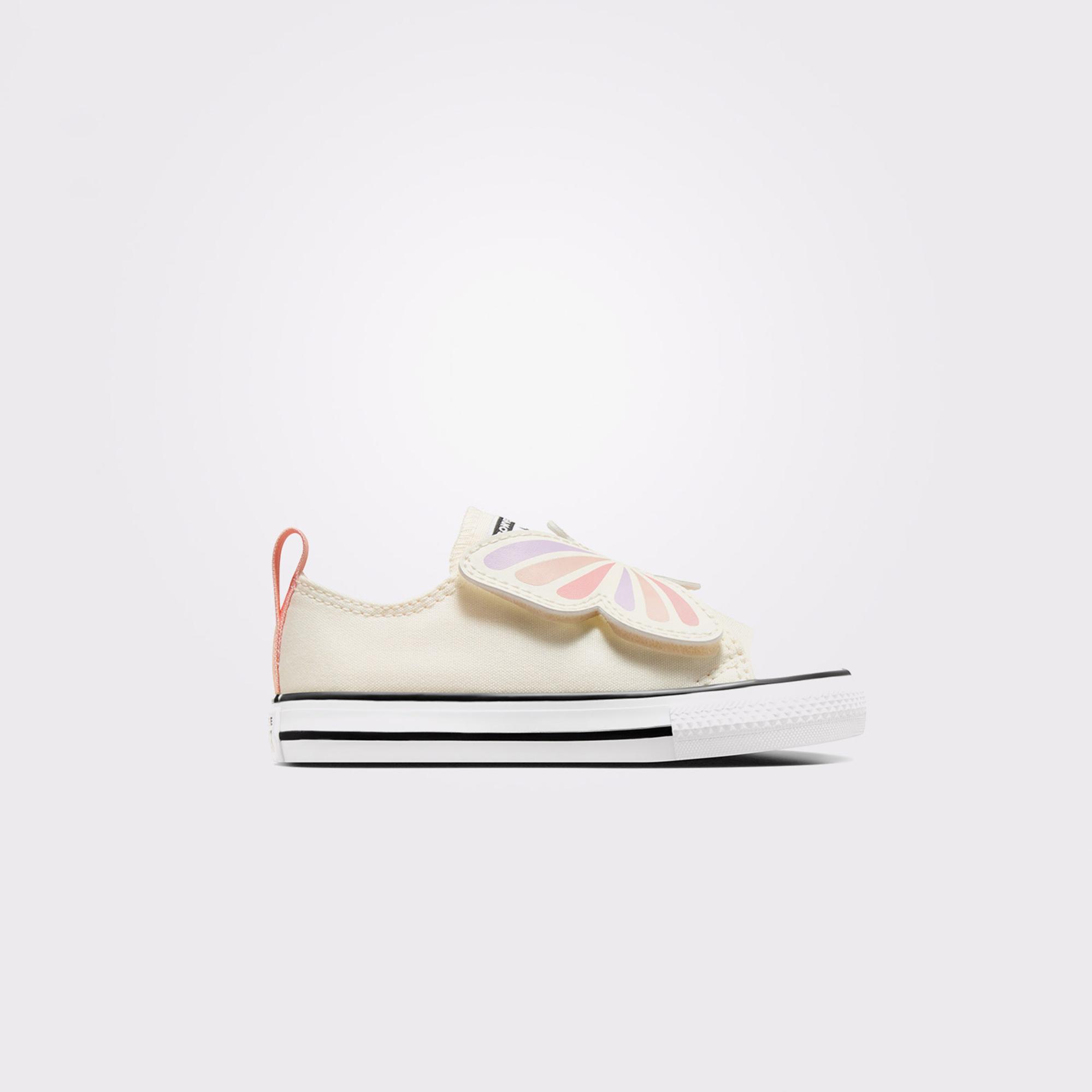 Converse Chuck Taylor All Star Butterflies Çocuk Ekru Sneaker