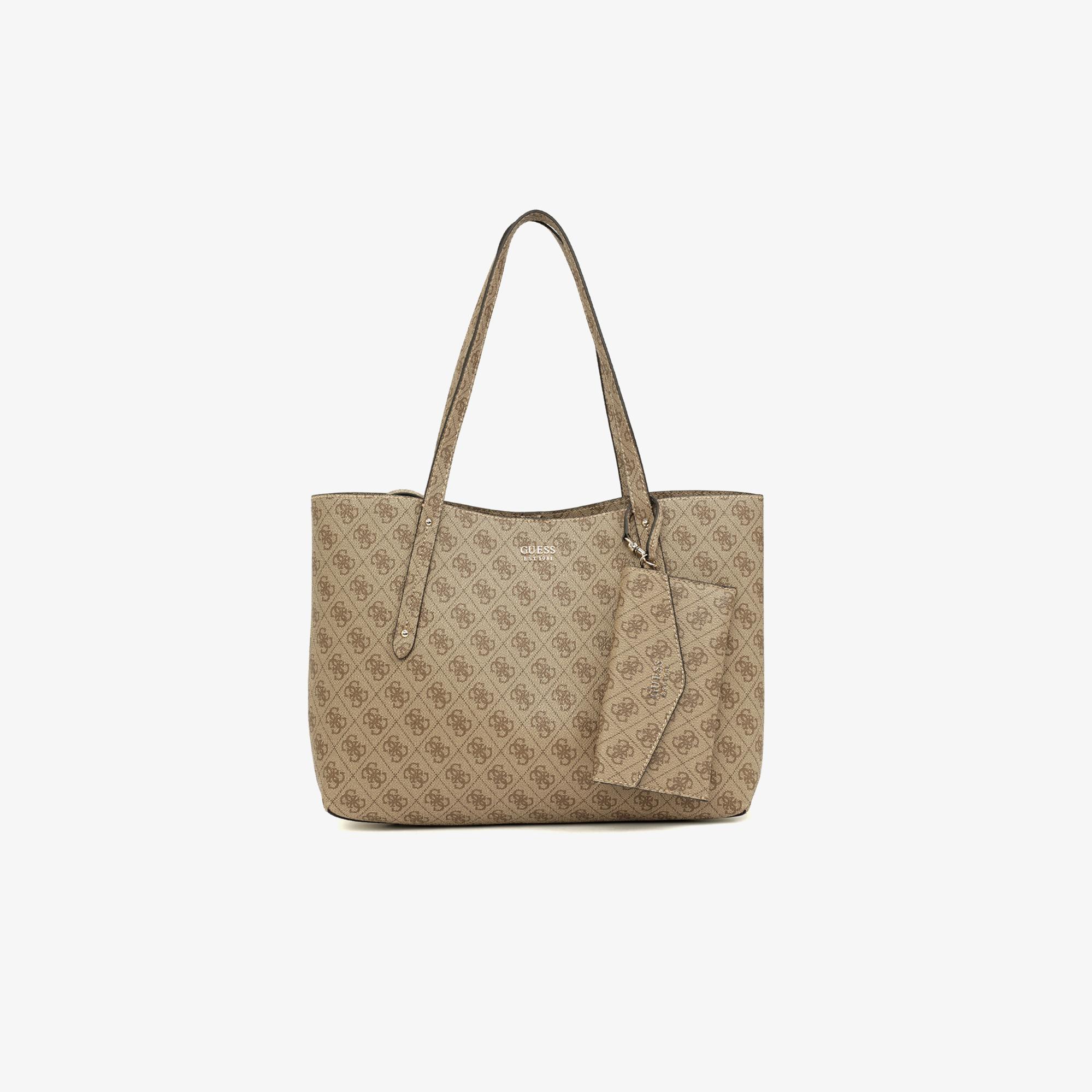 Guess Brenton Kadın Bej El Çantası