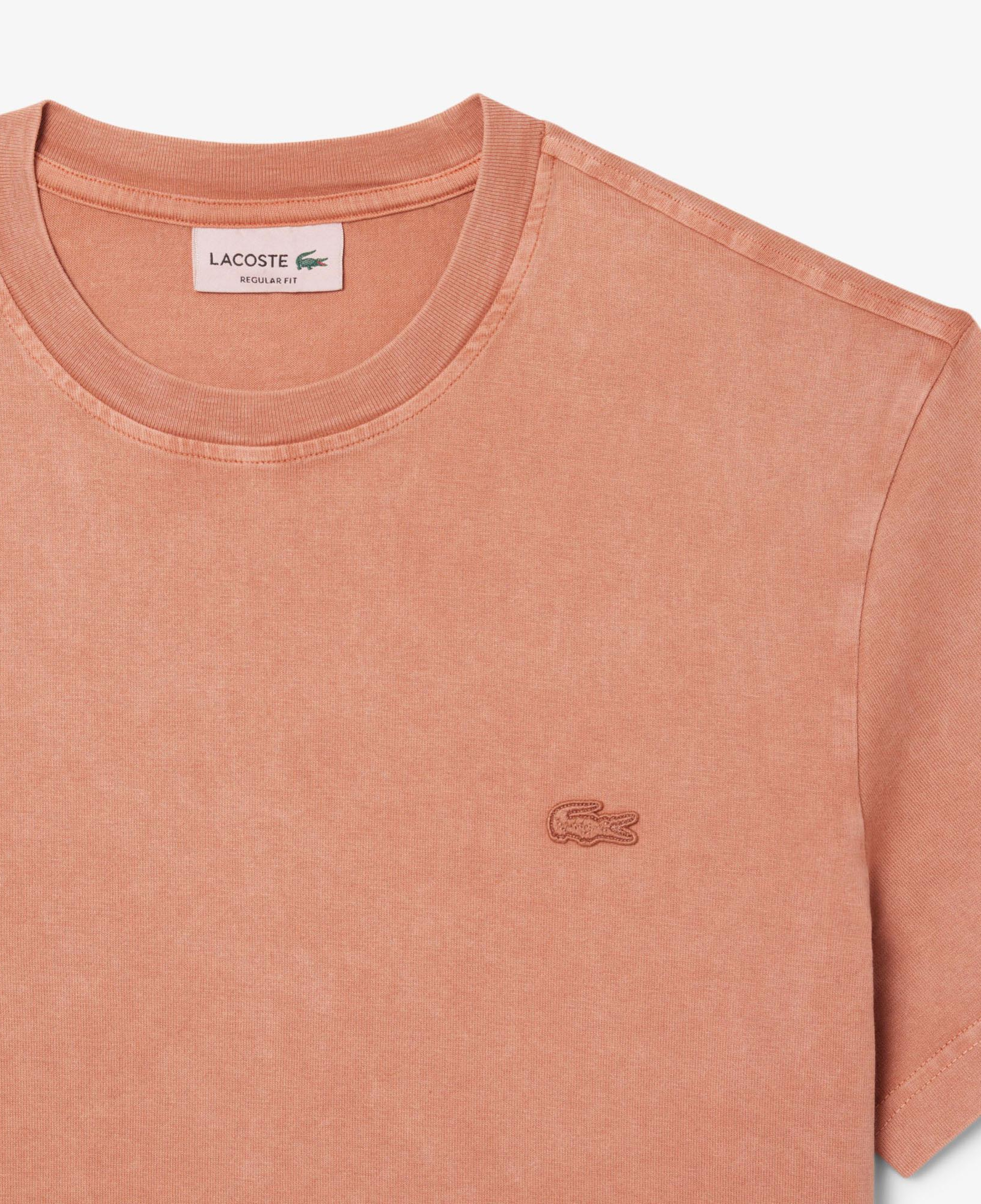 Lacoste Erkek Regular Fit Bisiklet Yaka Kahverengi T-Shirt