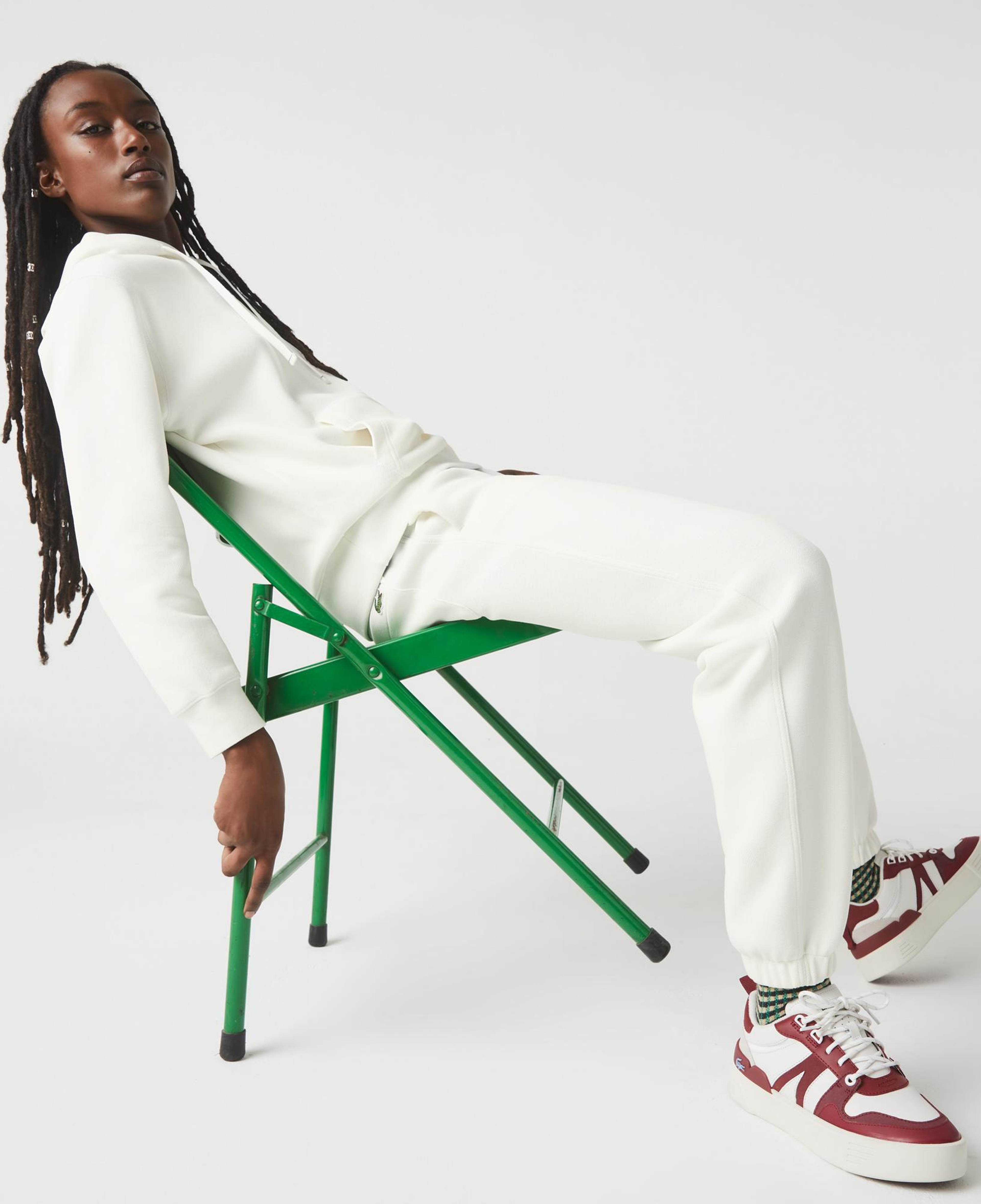 Lacoste Kadın Regular Fit Beyaz Eşofman Altı