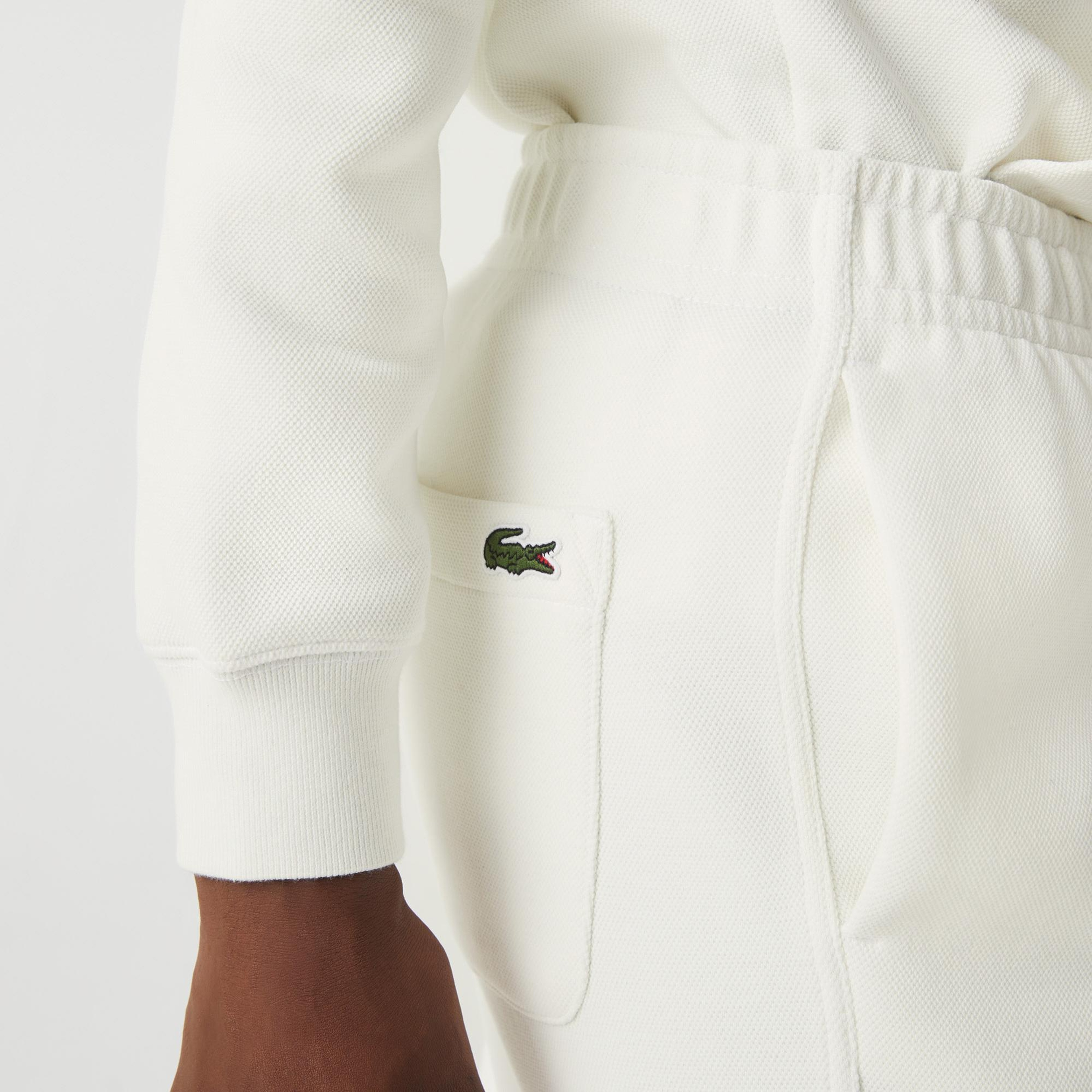 Lacoste Kadın Regular Fit Beyaz Eşofman Altı