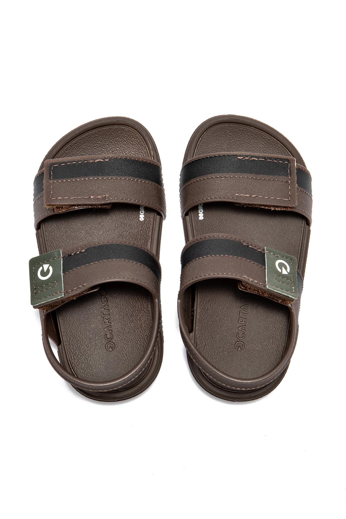 Dakar Çocuk Sandalet Kahve 21/27