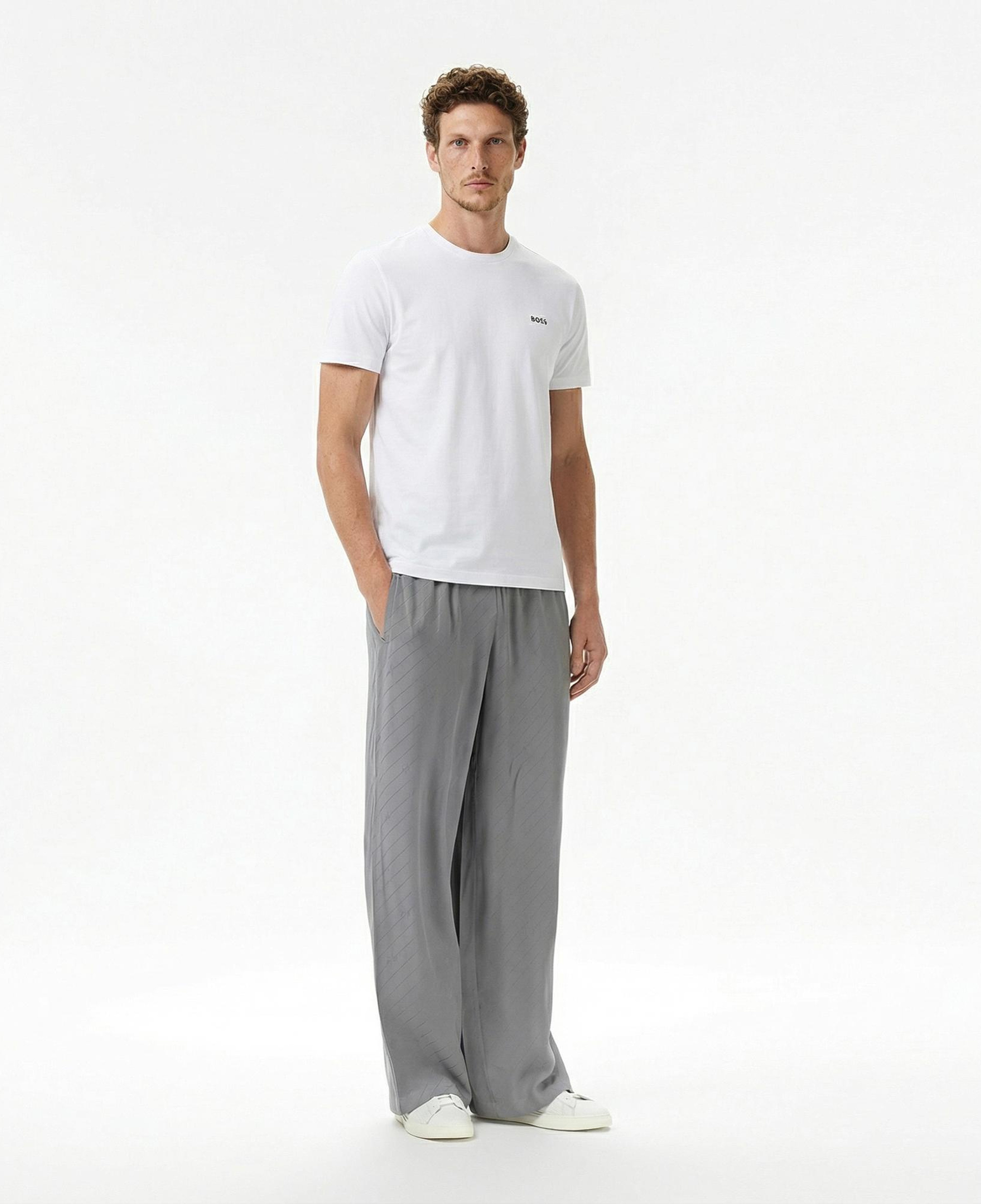 Boss Erkek Beyaz T-Shirt