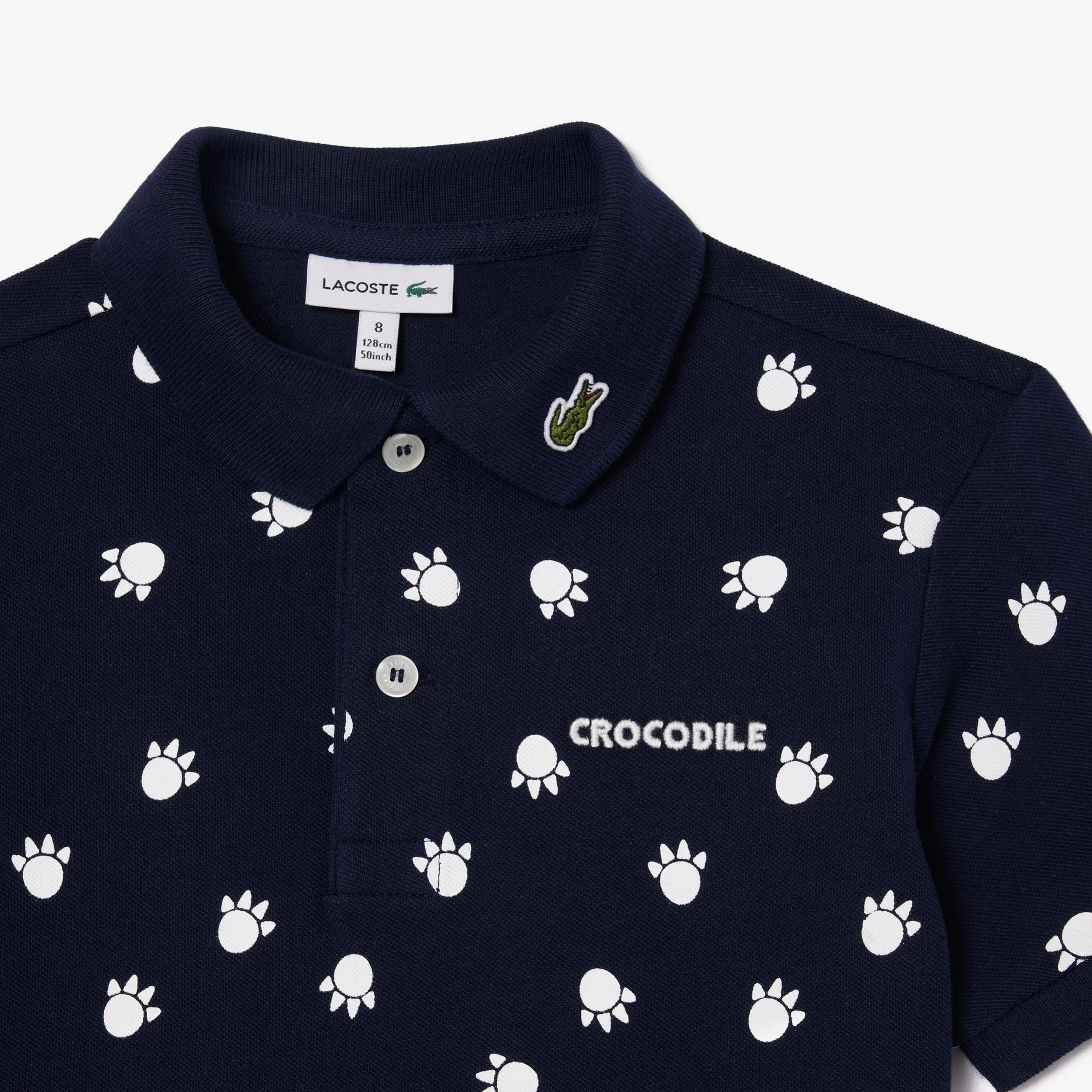 Lacoste Çocuk Lacivert Polo