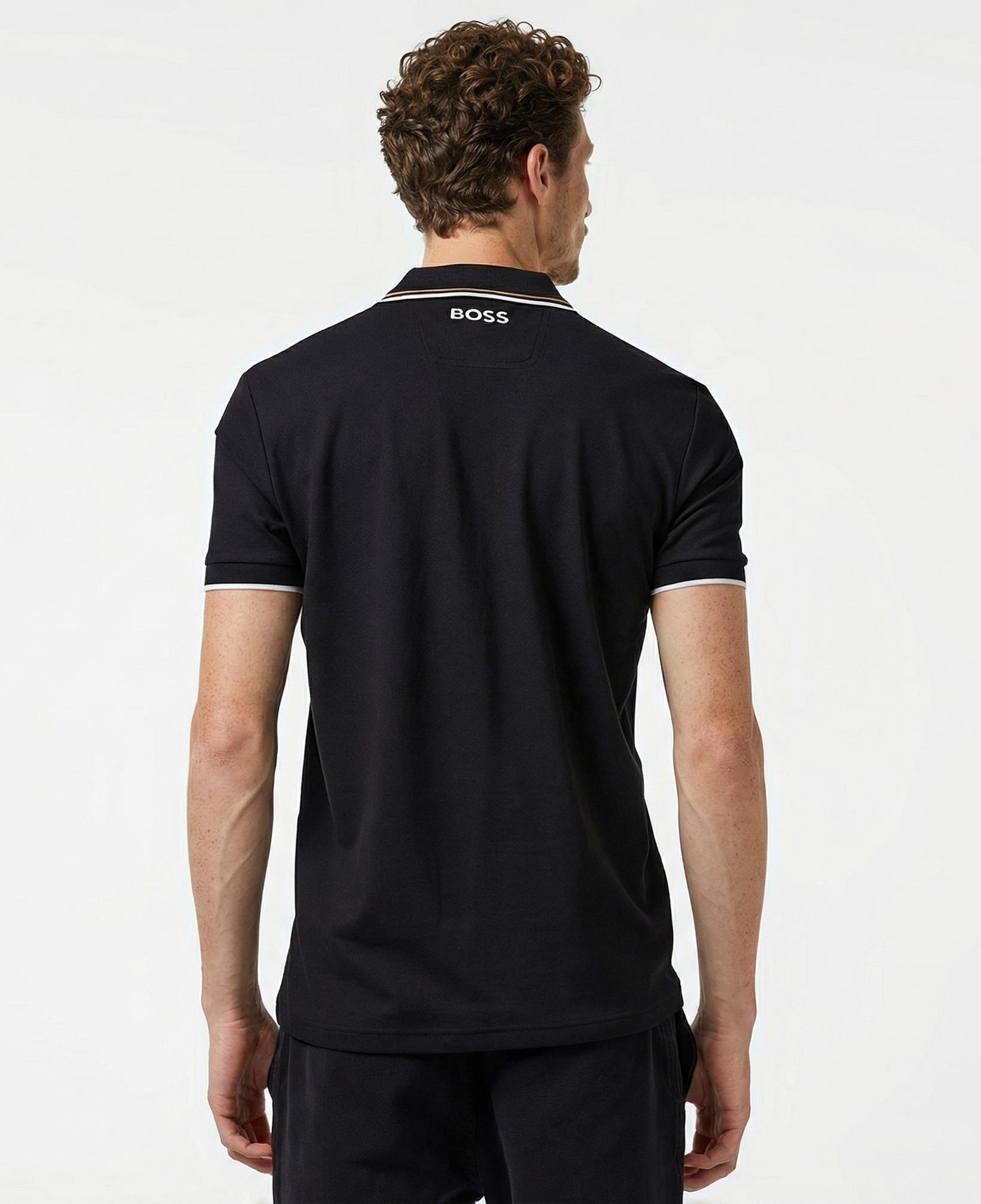 Boss Paddy Pro Erkek Siyah Polo