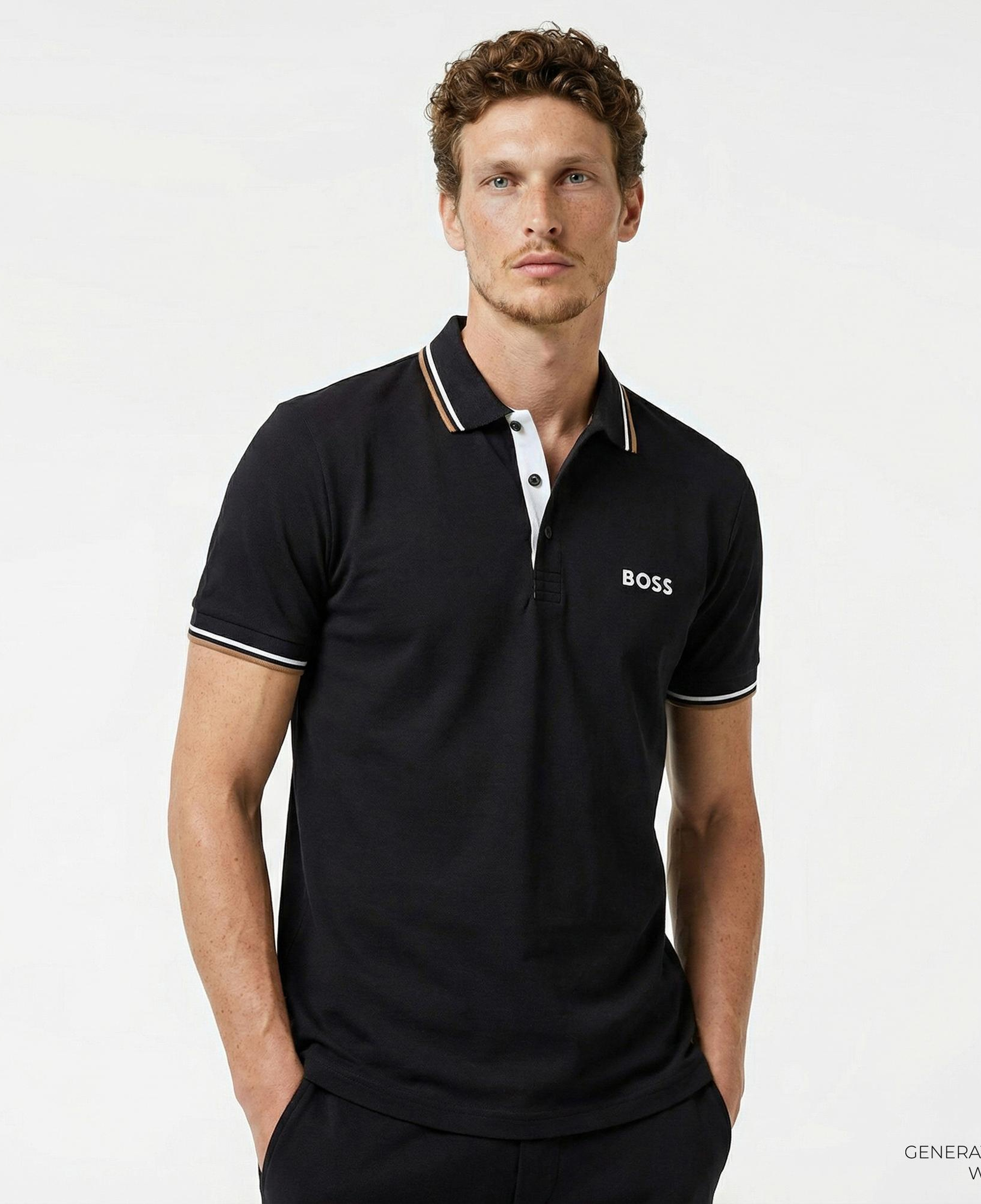 Boss Paddy Pro Erkek Siyah Polo