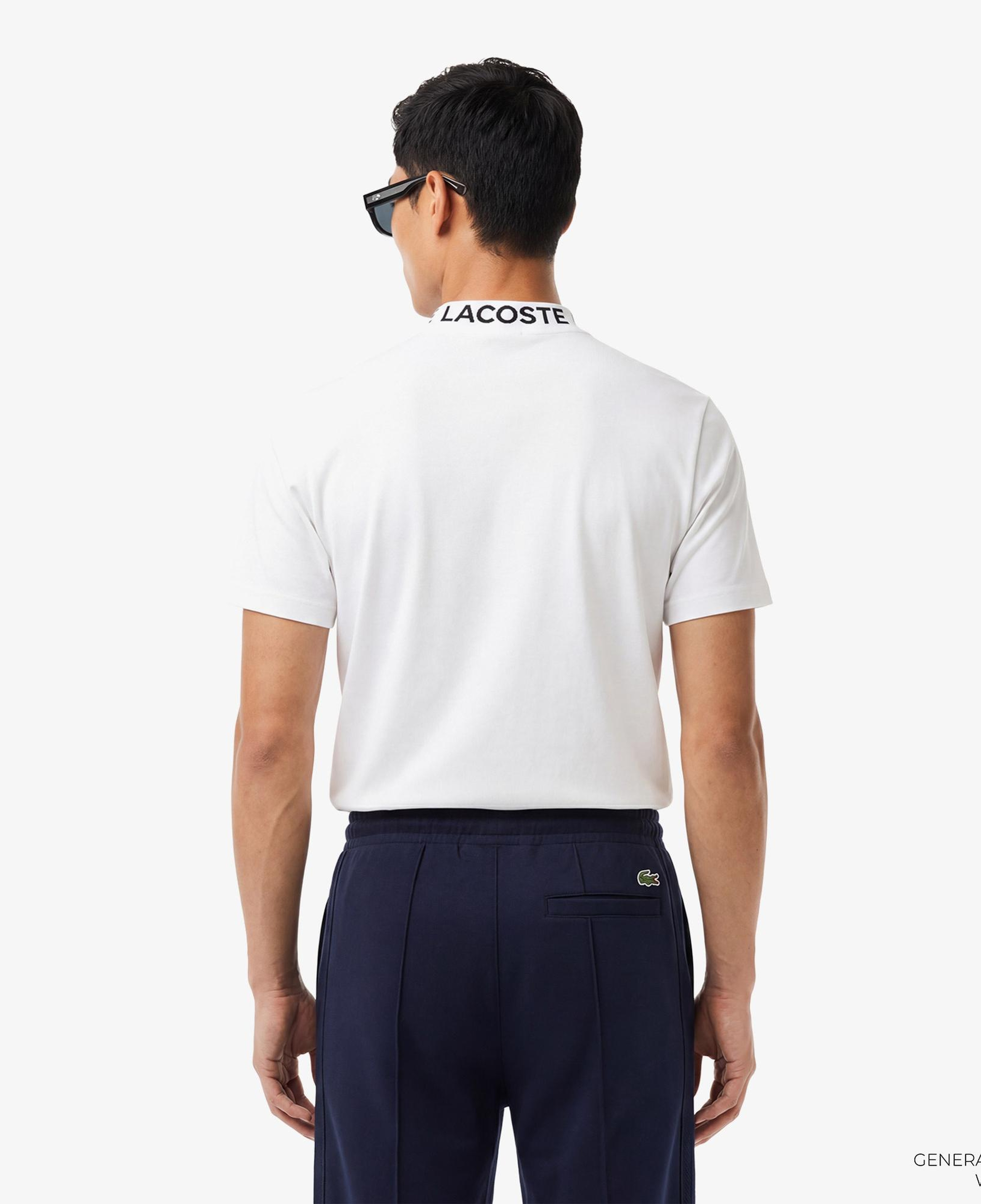 Lacoste Erkek Regular Fit Bisiklet Yaka Beyaz T-Shirt