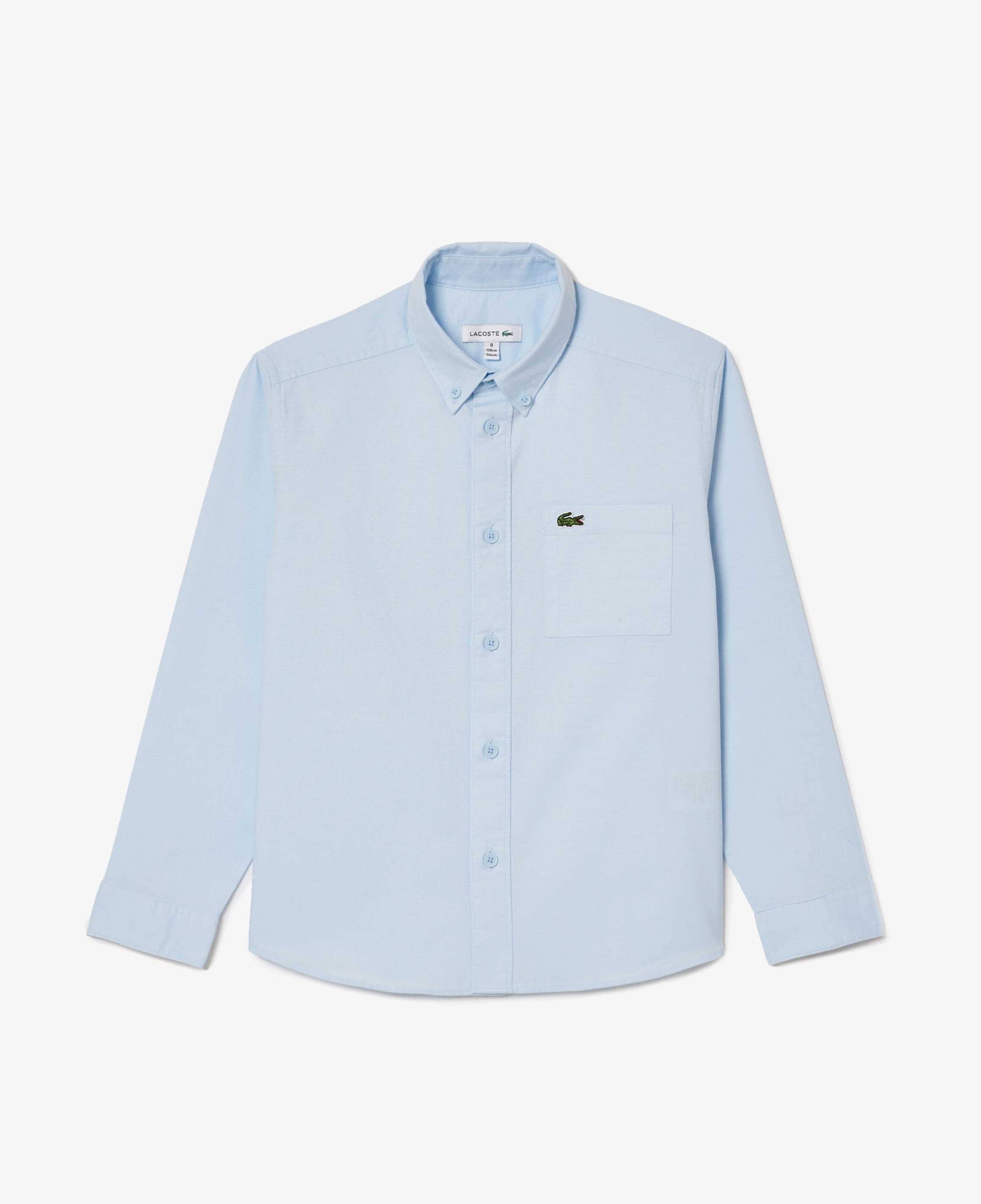 Lacoste Çocuk Uzun Kollu Açık Mavi Gömlek