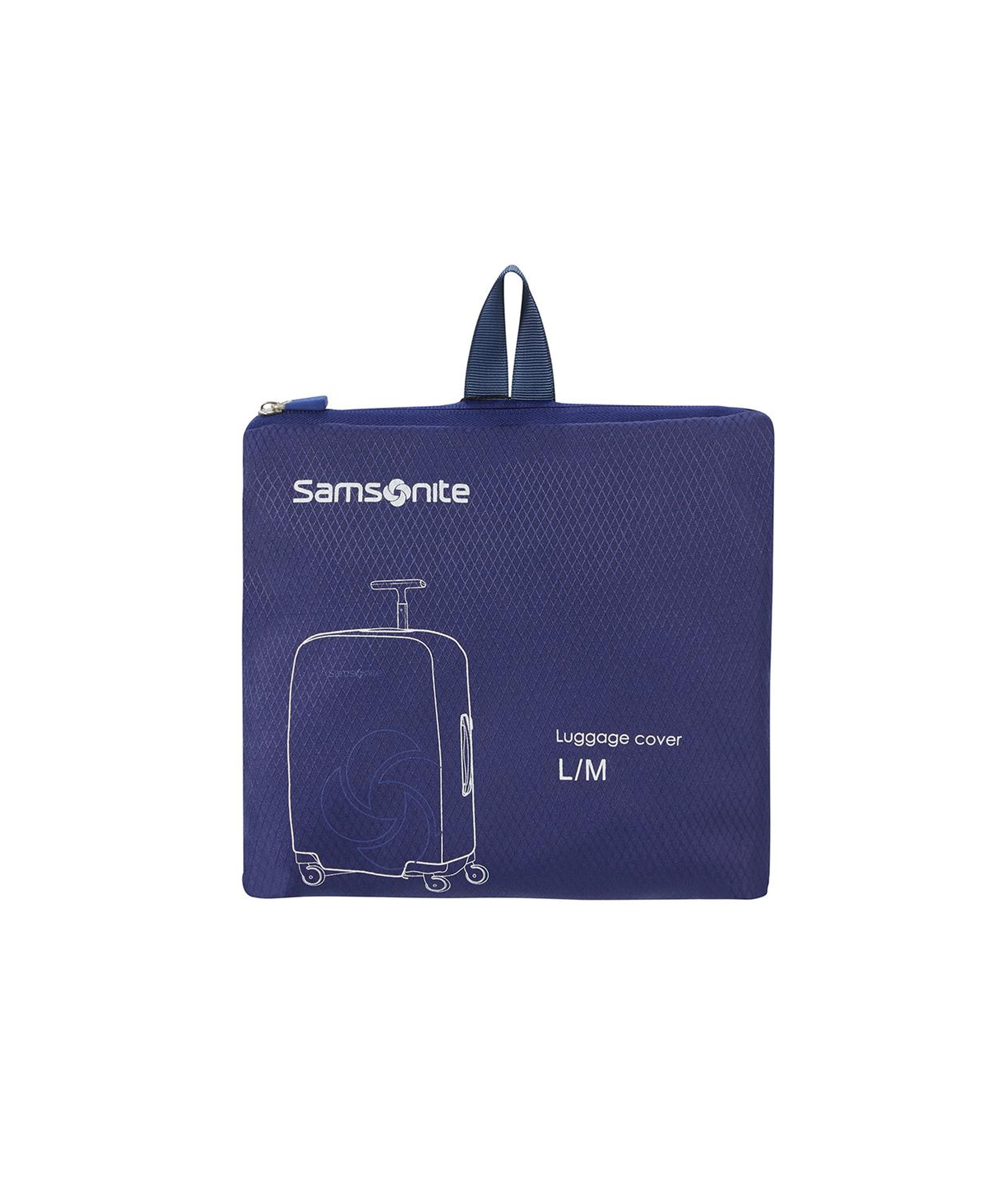 Samsonite Lacivert Global Valiz Kılıfı L/M