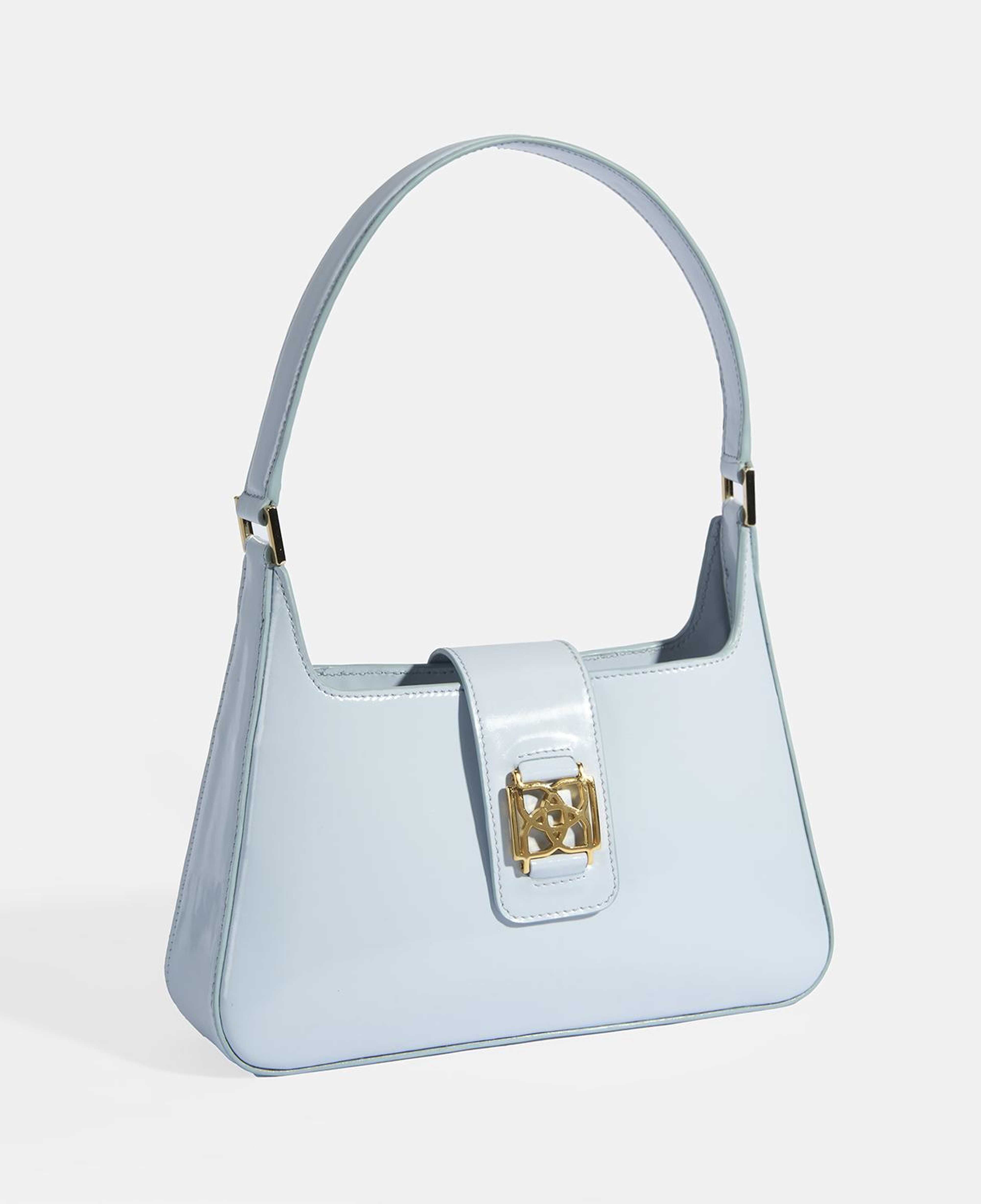 Mavi Kadın Deri Omuz Çantası