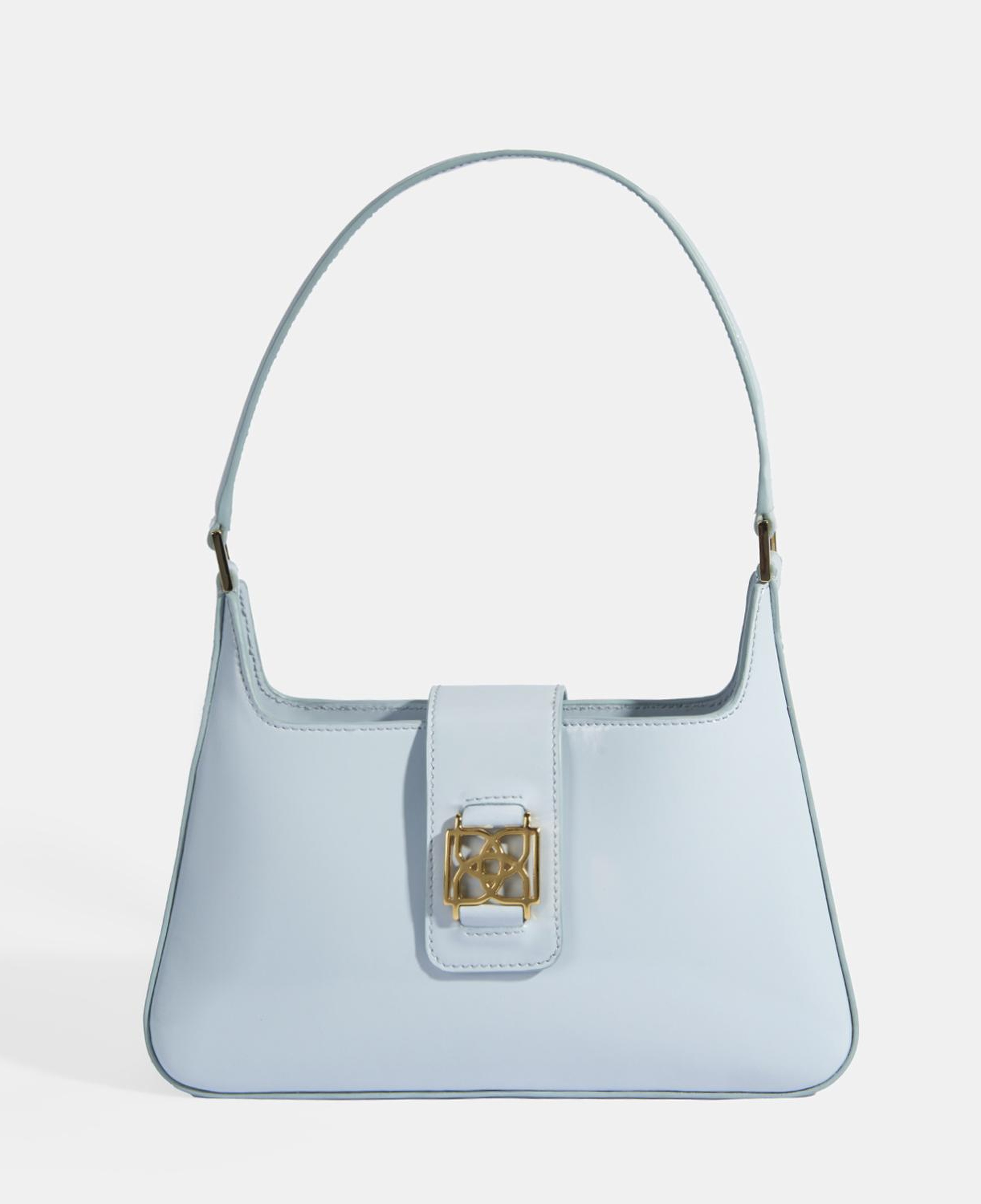 Mavi Kadın Deri Omuz Çantası