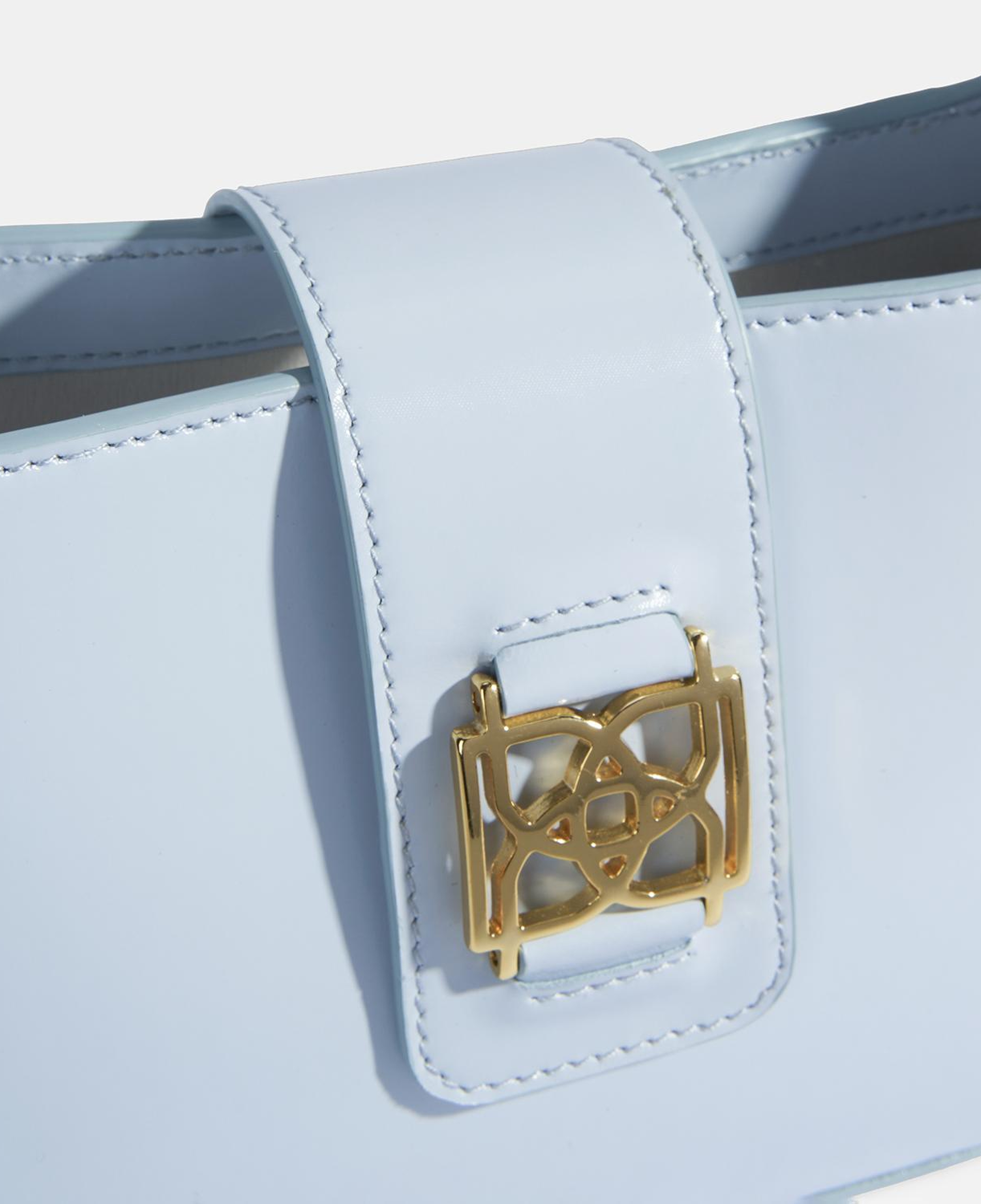 Mavi Kadın Deri Omuz Çantası