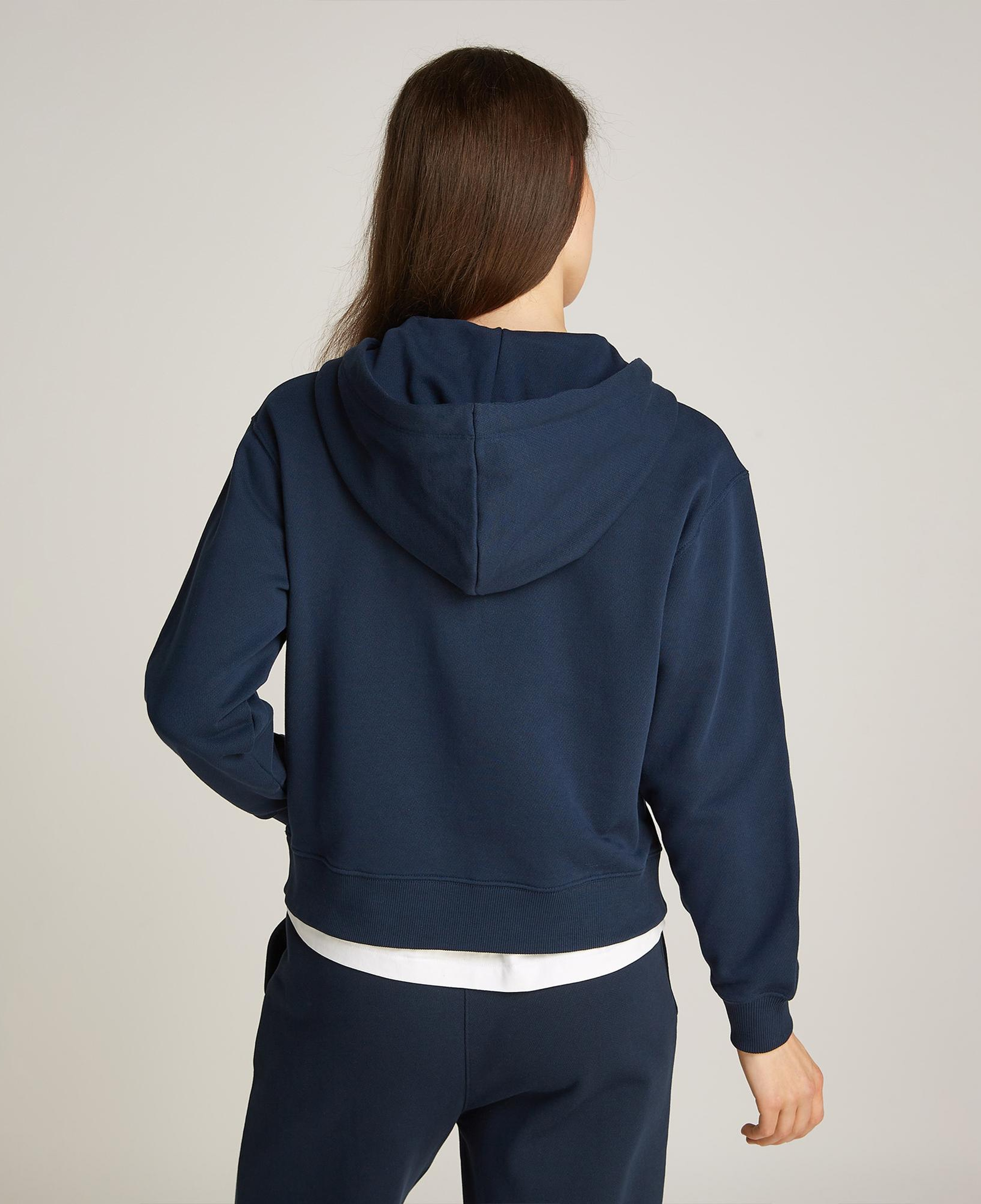 Tommy Hilfiger Reg Varsity Zip Kadın Lacivert Hoodie