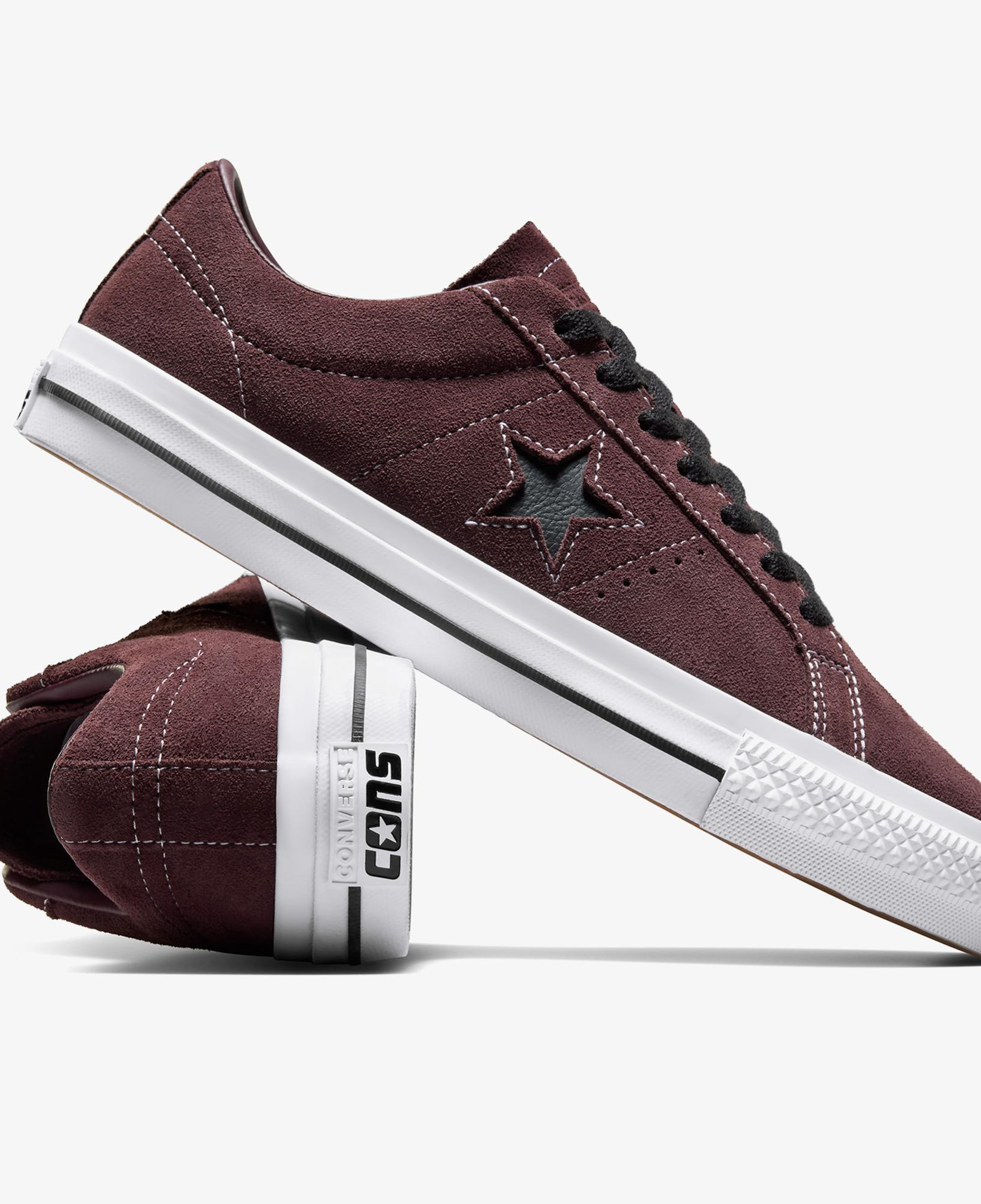 Converse One Star Pro Unisex Kahverengi Süet Sneaker
