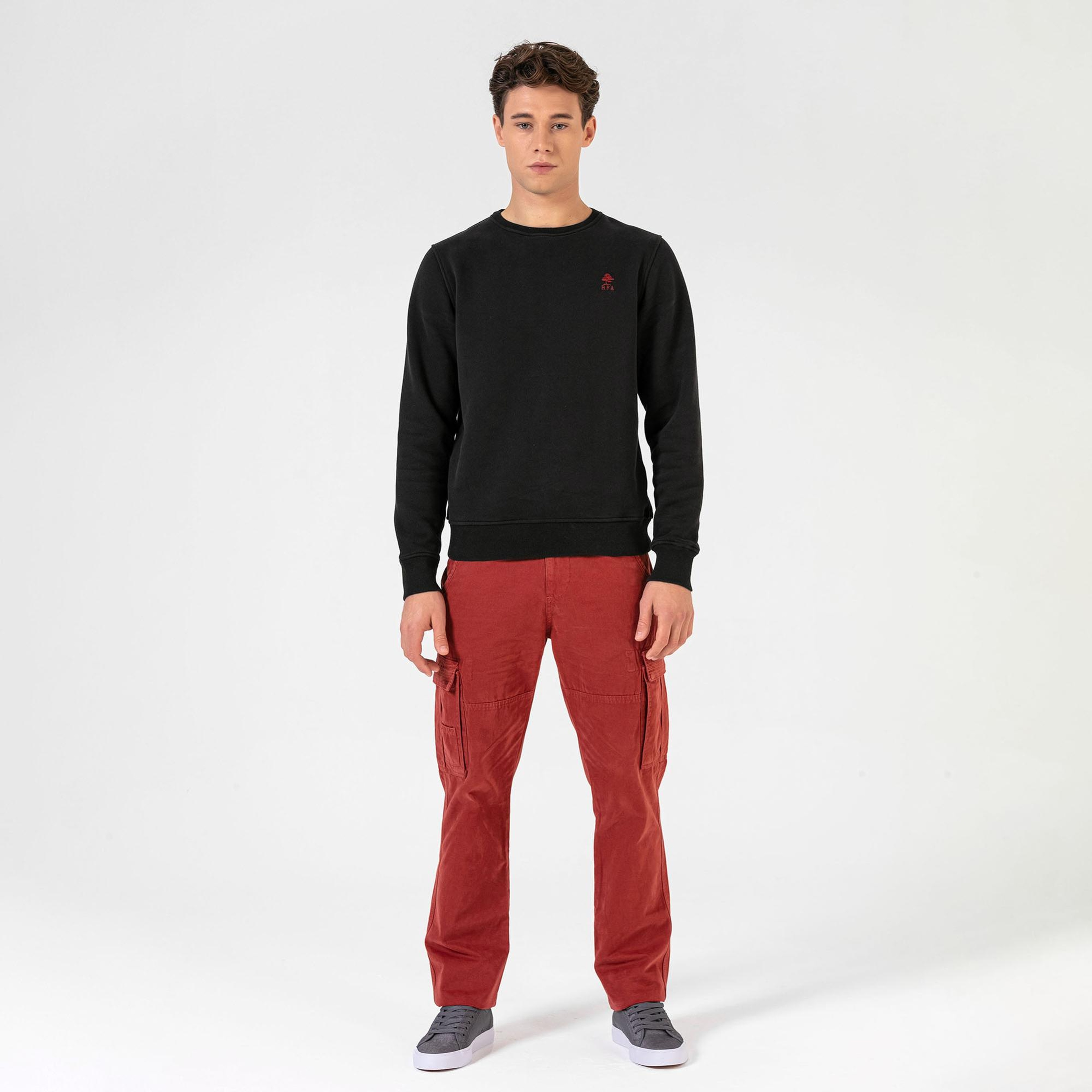 Routefield Erkek Pantolonlon Woods Bordo
