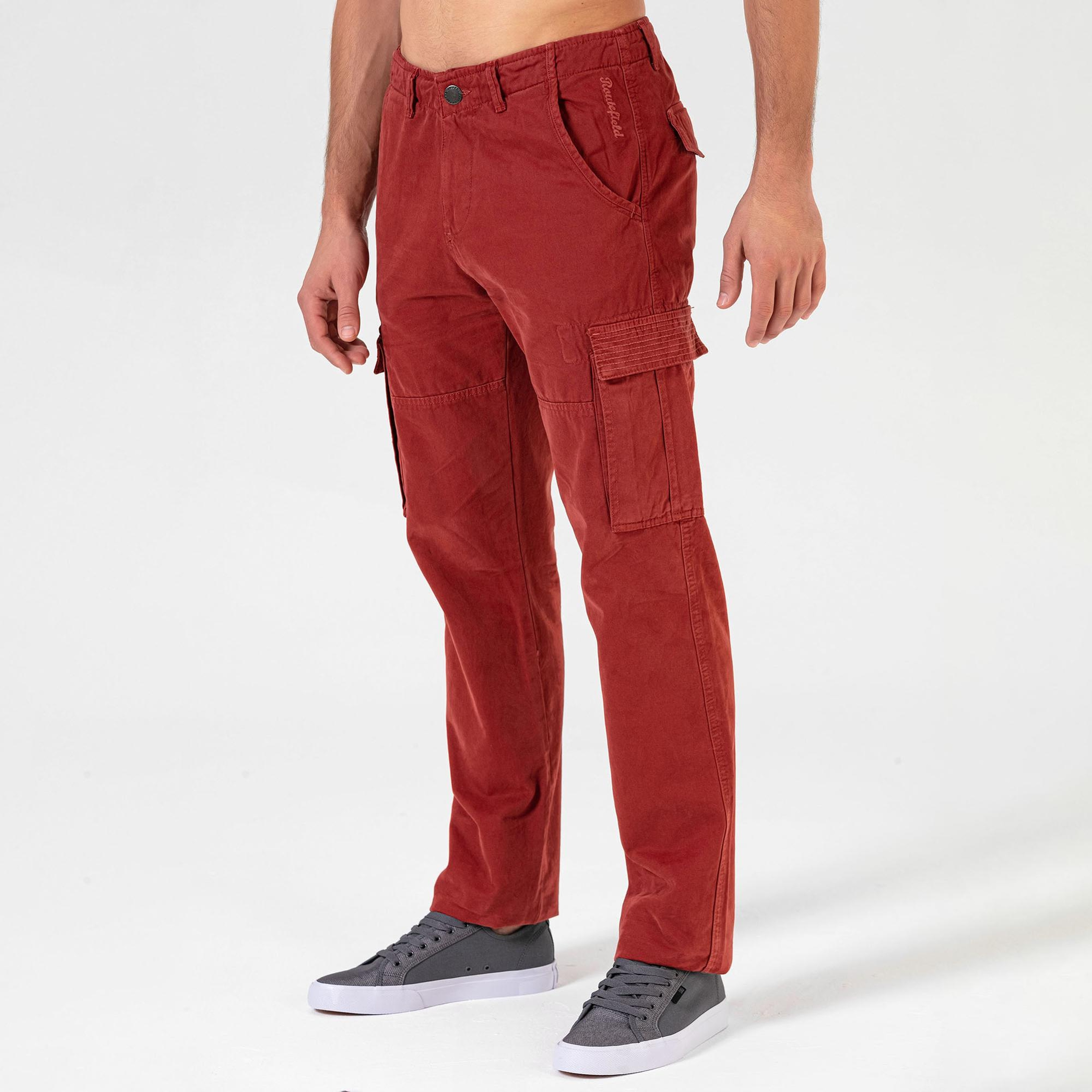 Routefield Erkek Pantolonlon Woods Bordo