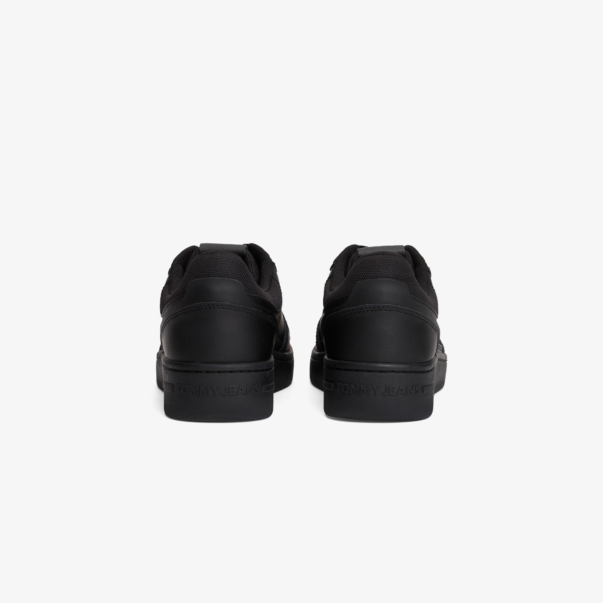 Tommy Jeans Retro Basket Erkek Siyah Sneaker