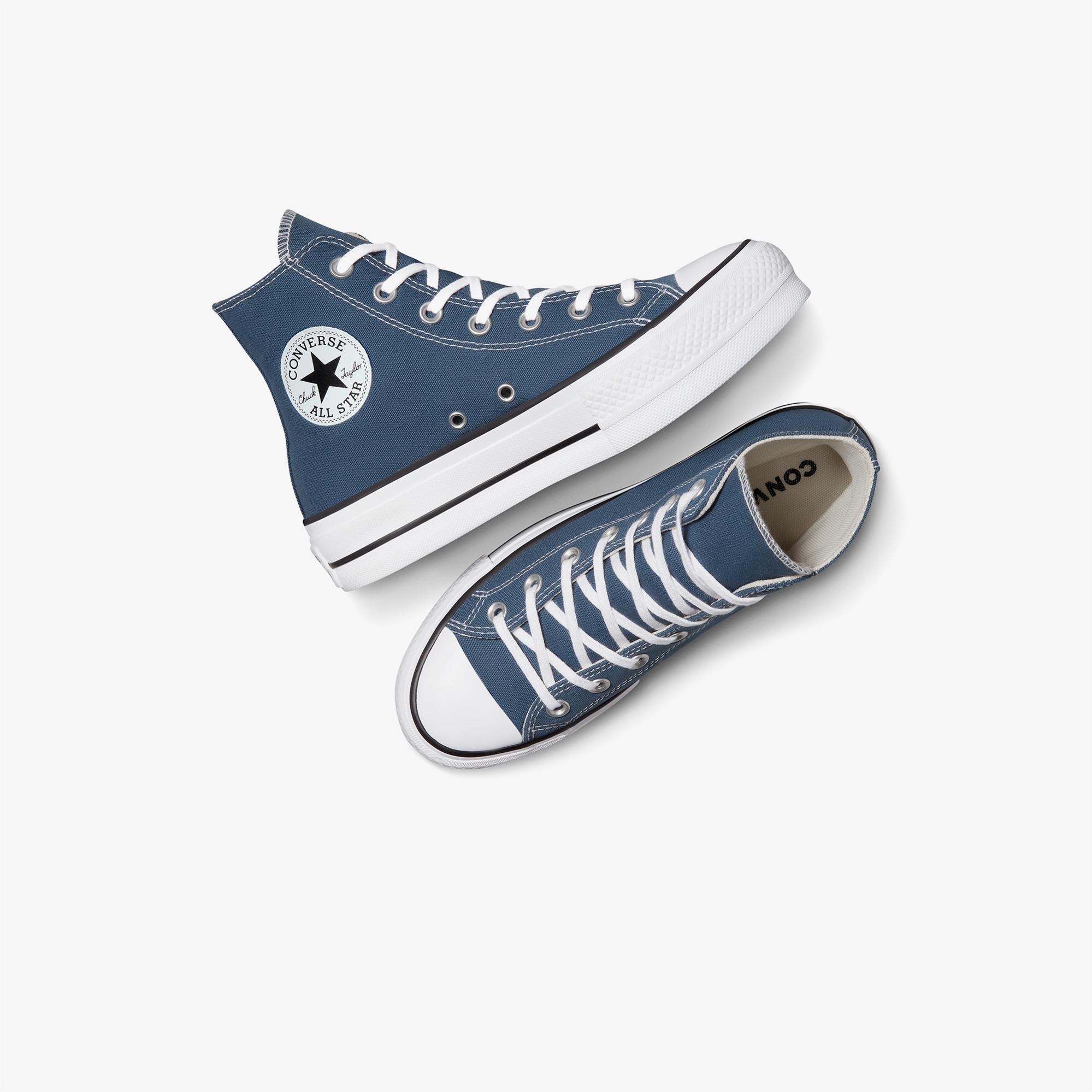 Converse Chuck Taylor All Star Lift Platform Unisex Mavi Sneaker