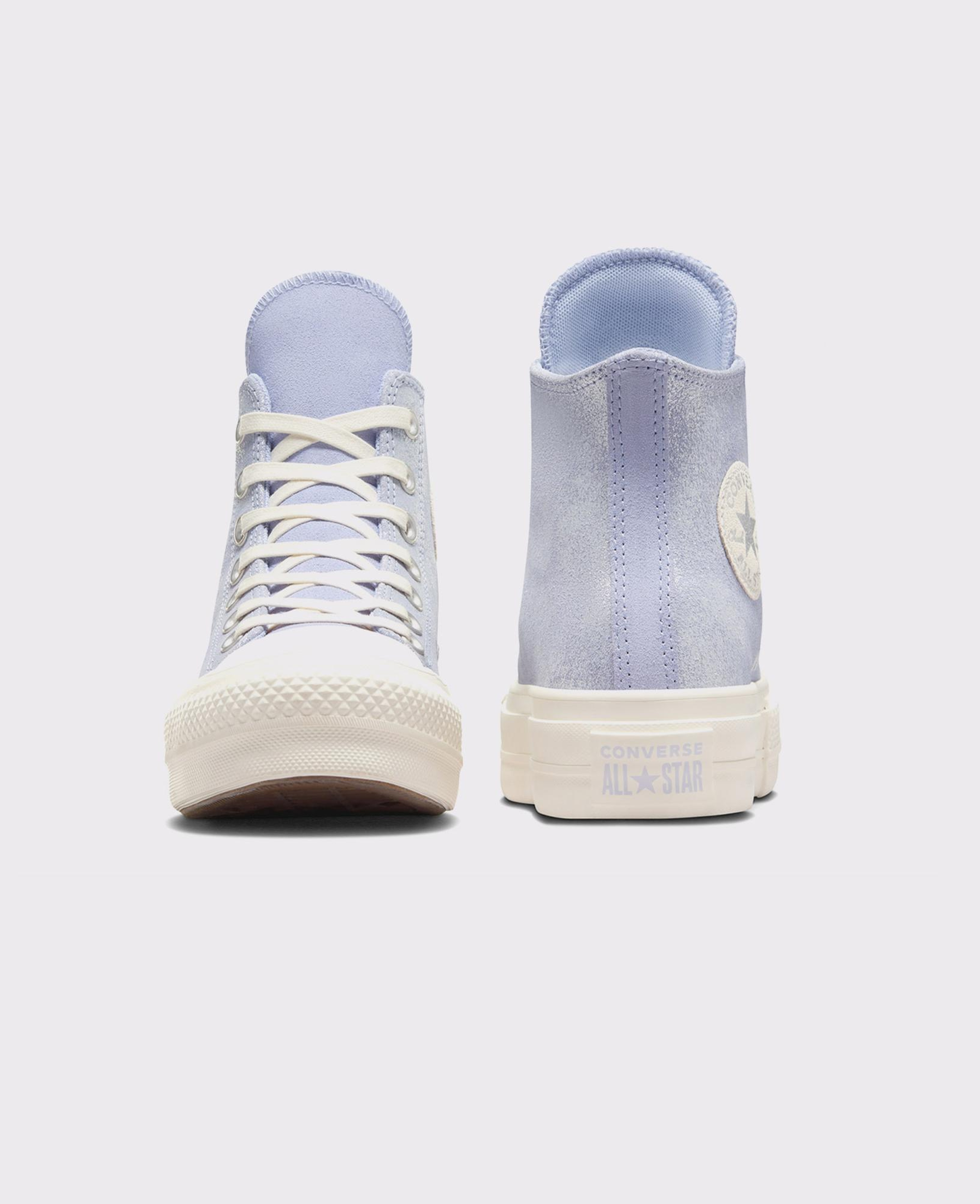 Converse Chuck Taylor All Star Lift Kadın Açık Mavi Süet Platform Sneaker