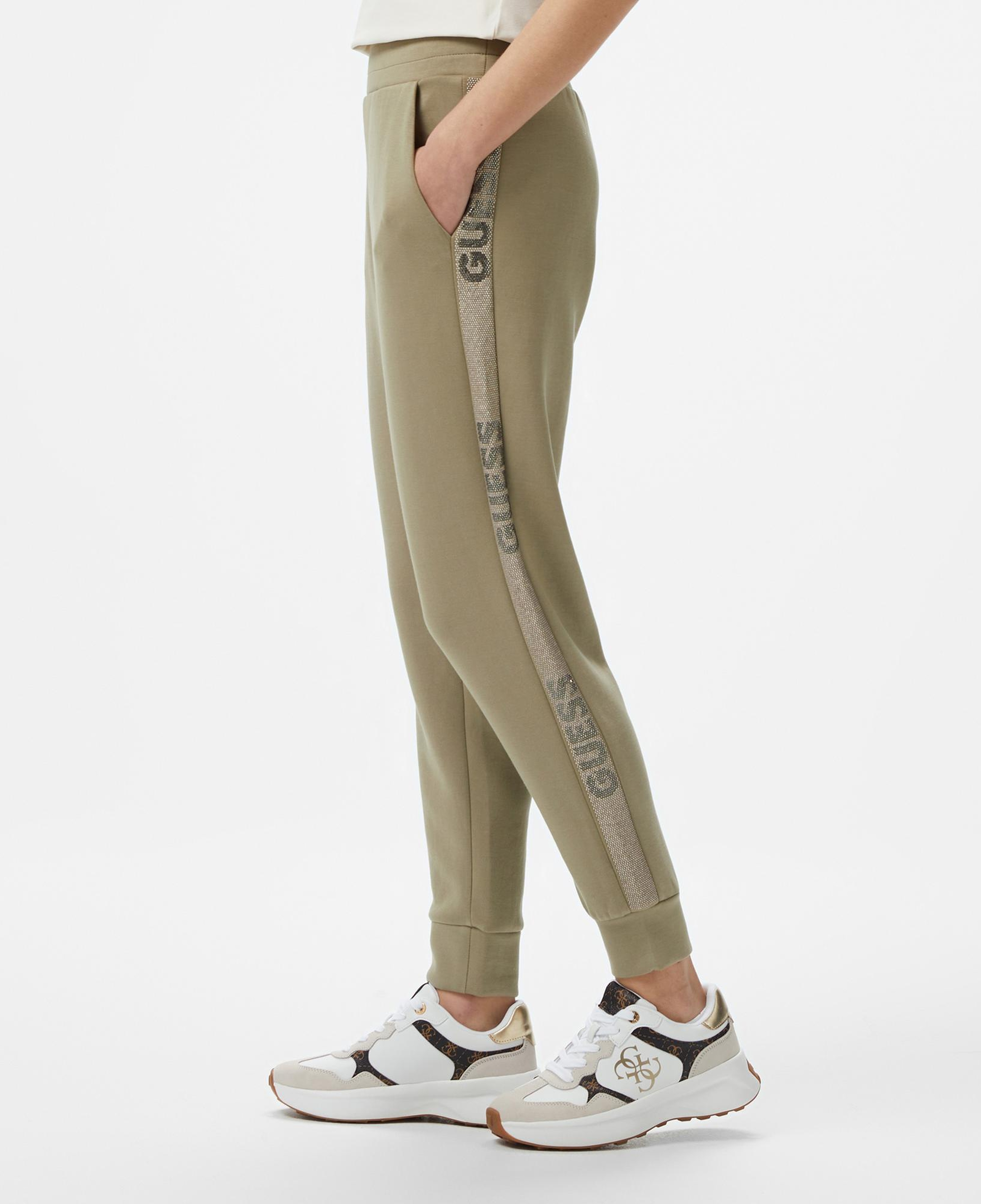 Guess Victoire Scuba Kadın Haki Eşofman Altı