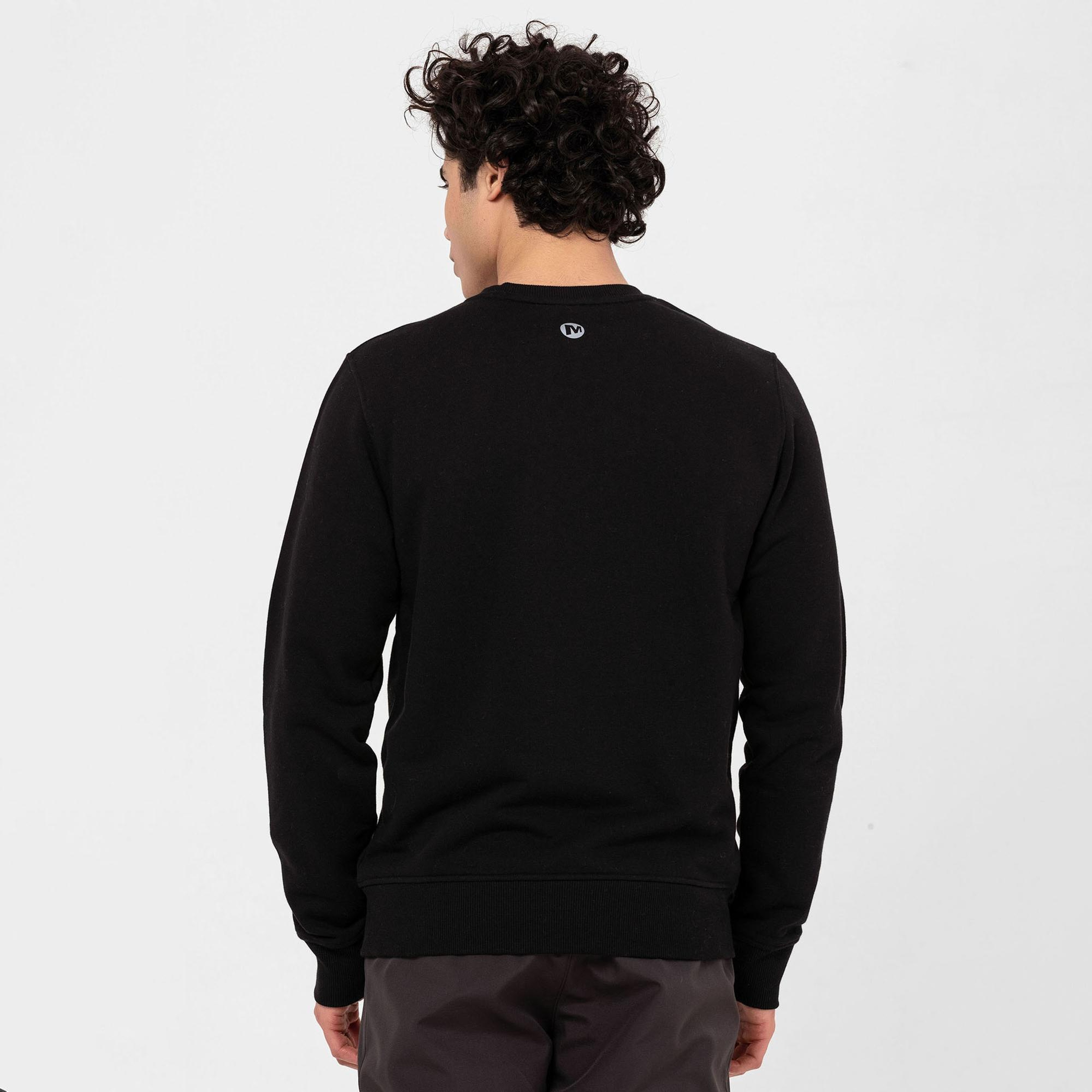 Merrell Simple Erkek Siyah Sweatshirt