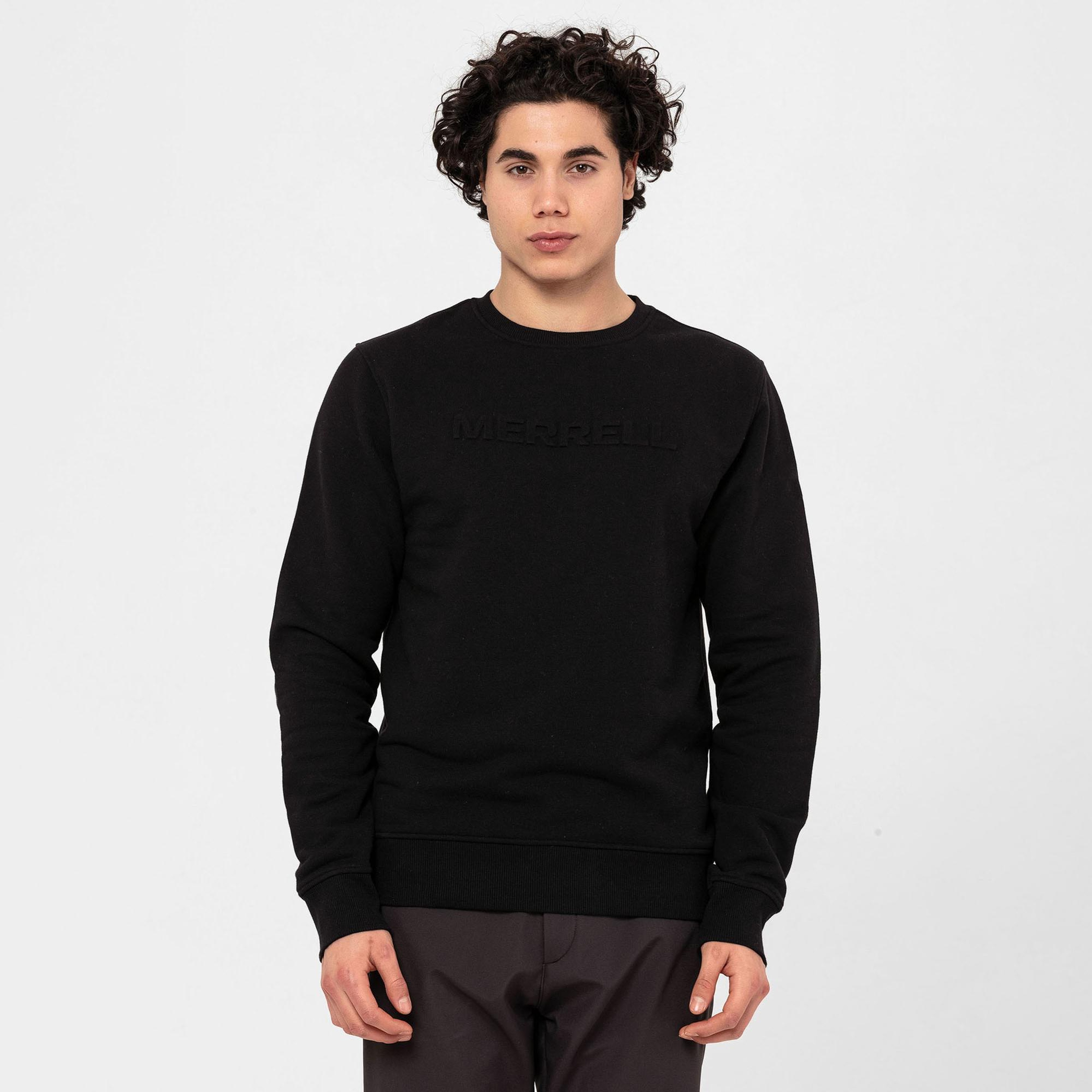 Merrell Simple Erkek Siyah Sweatshirt