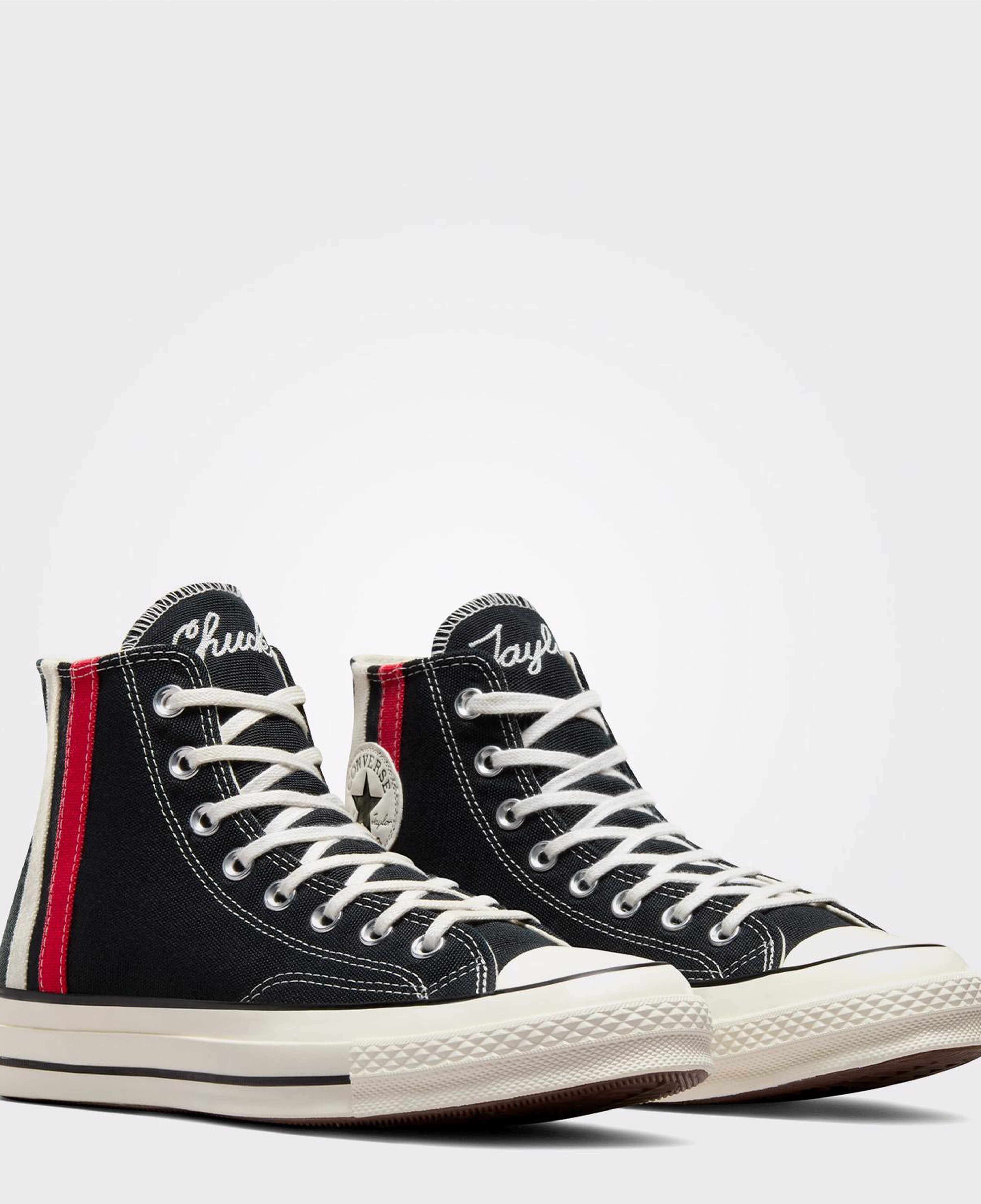 Converse Chuck 70 Archival Stripes Unisex Siyah Sneaker