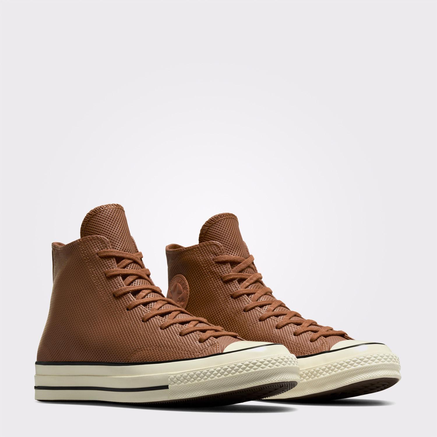 Converse Chuck 70 Unisex Kahverengi Deri Sneaker