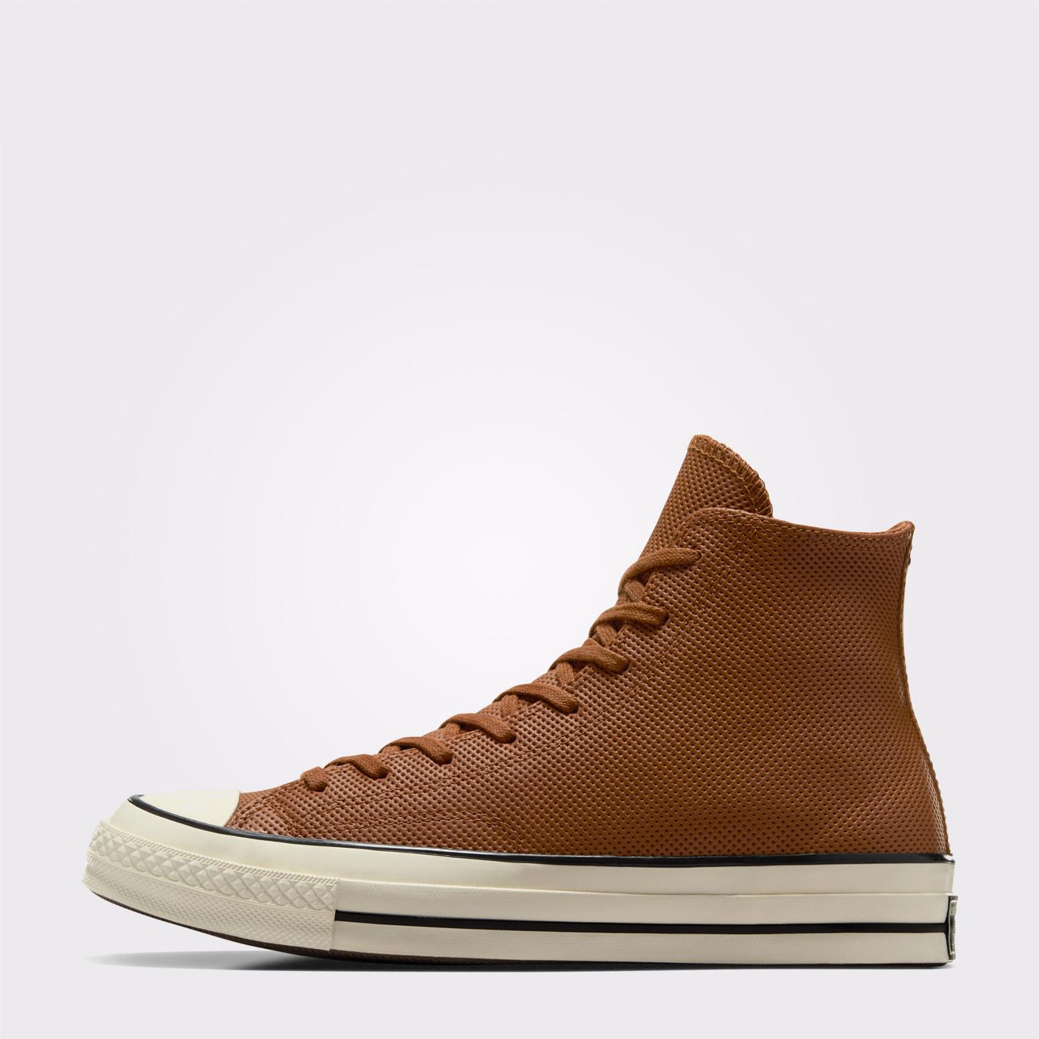 Converse Chuck 70 Unisex Kahverengi Deri Sneaker