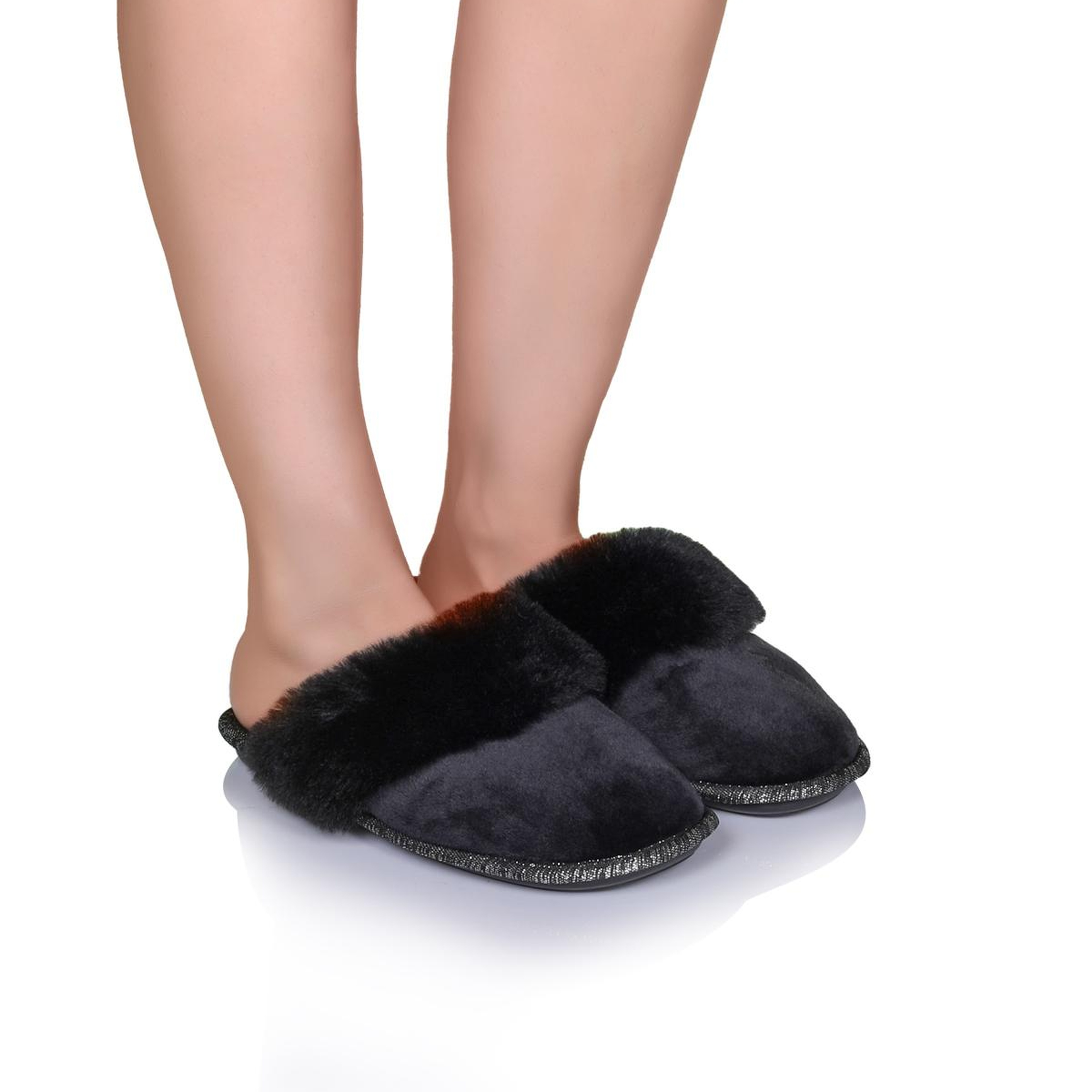 Queen Kadın Ev Terliği Siyah 37/41