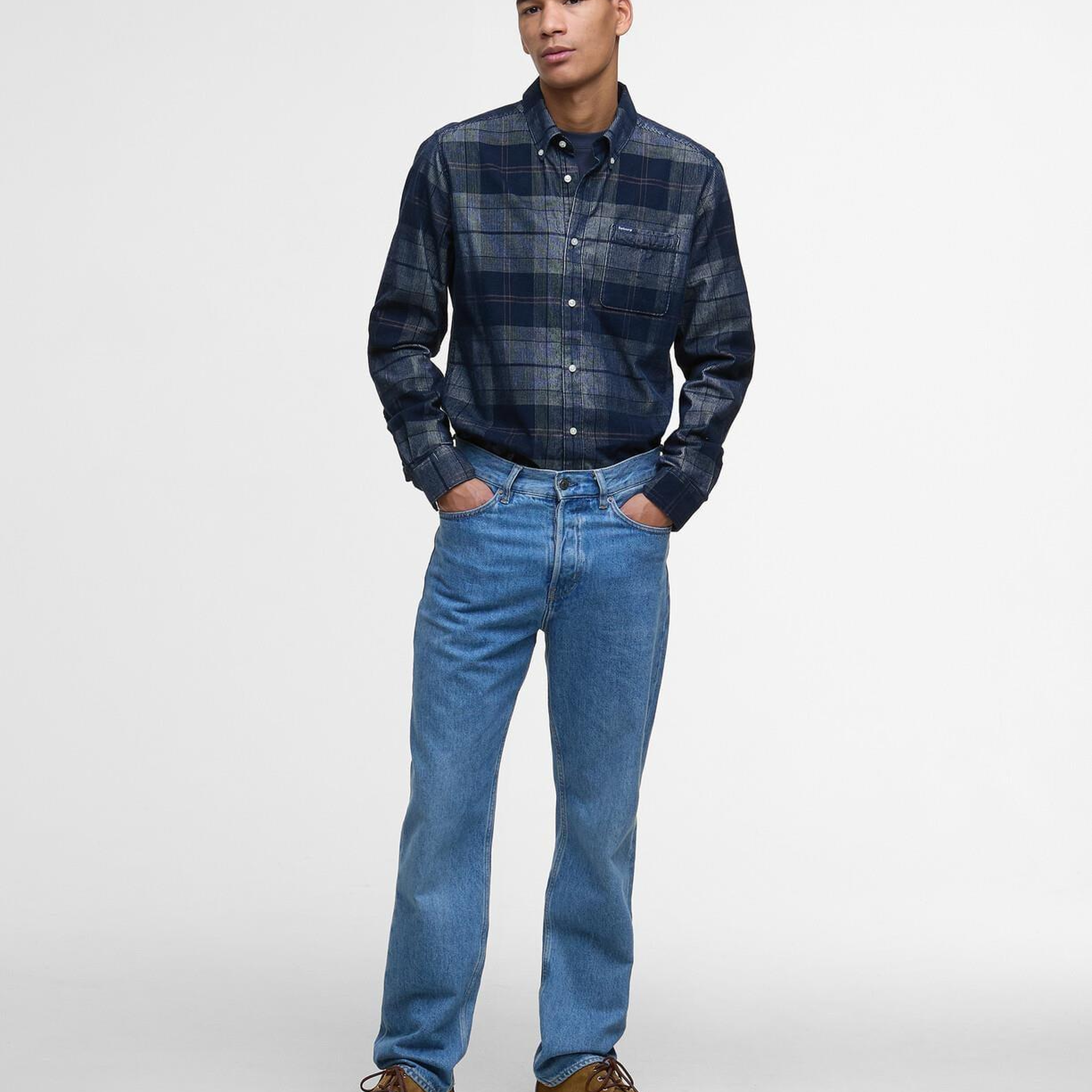 Barbour Blair Tailored Tartan Cord Gömlek