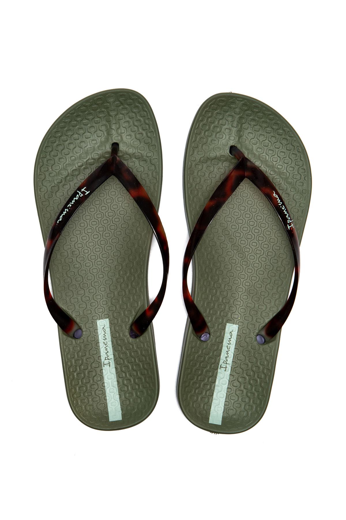 Anatomik Connect Kadın Parmak Arası Terlik Yeşil 35/40