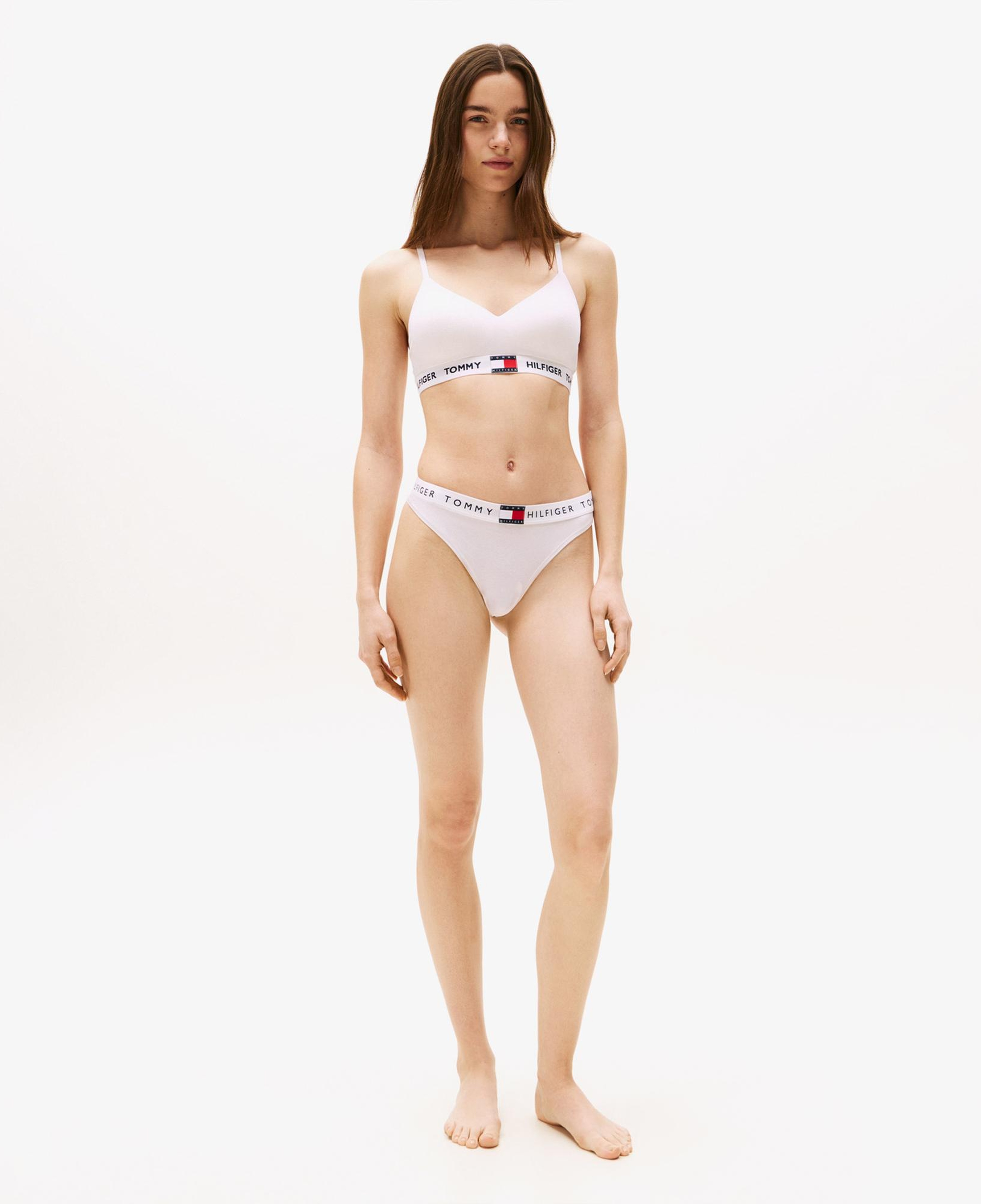 Tommy Hilfiger Heritage Cotton Kadın Beyaz Külot