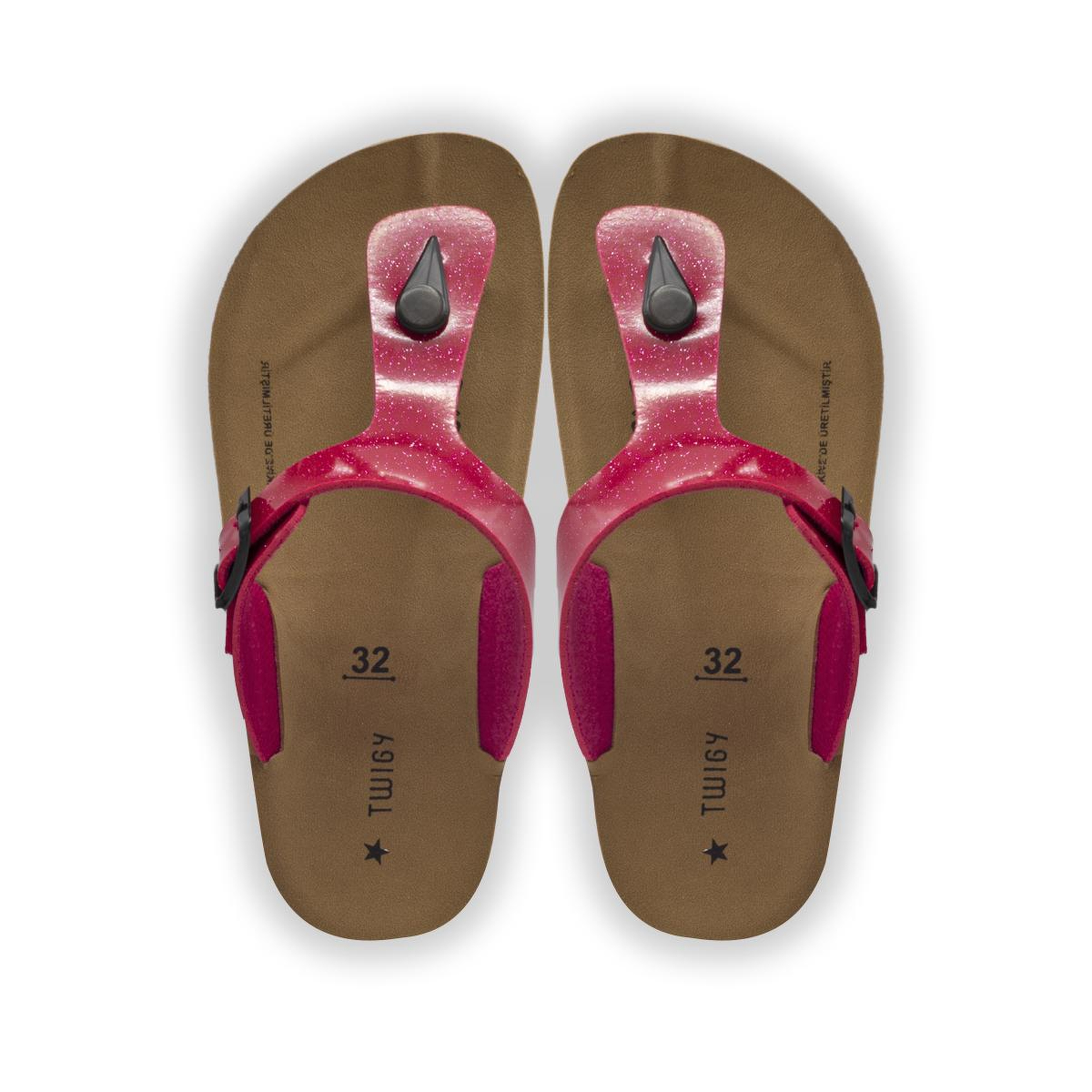 Bella Çocuk Parmak Arası Terlik Fuşya 30/35