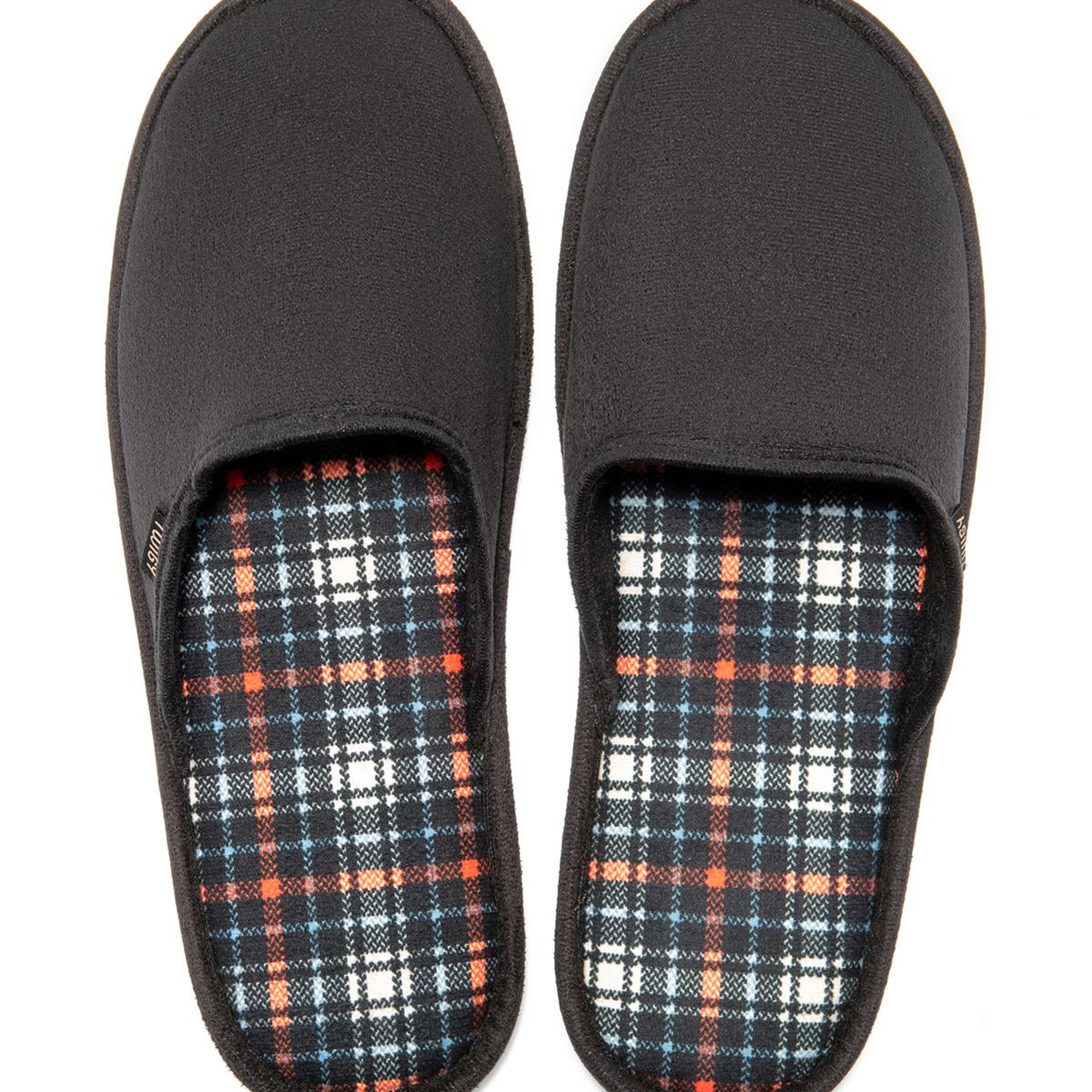 Ekose Erkek Ev Terliği Turuncu/Mavi 41/46