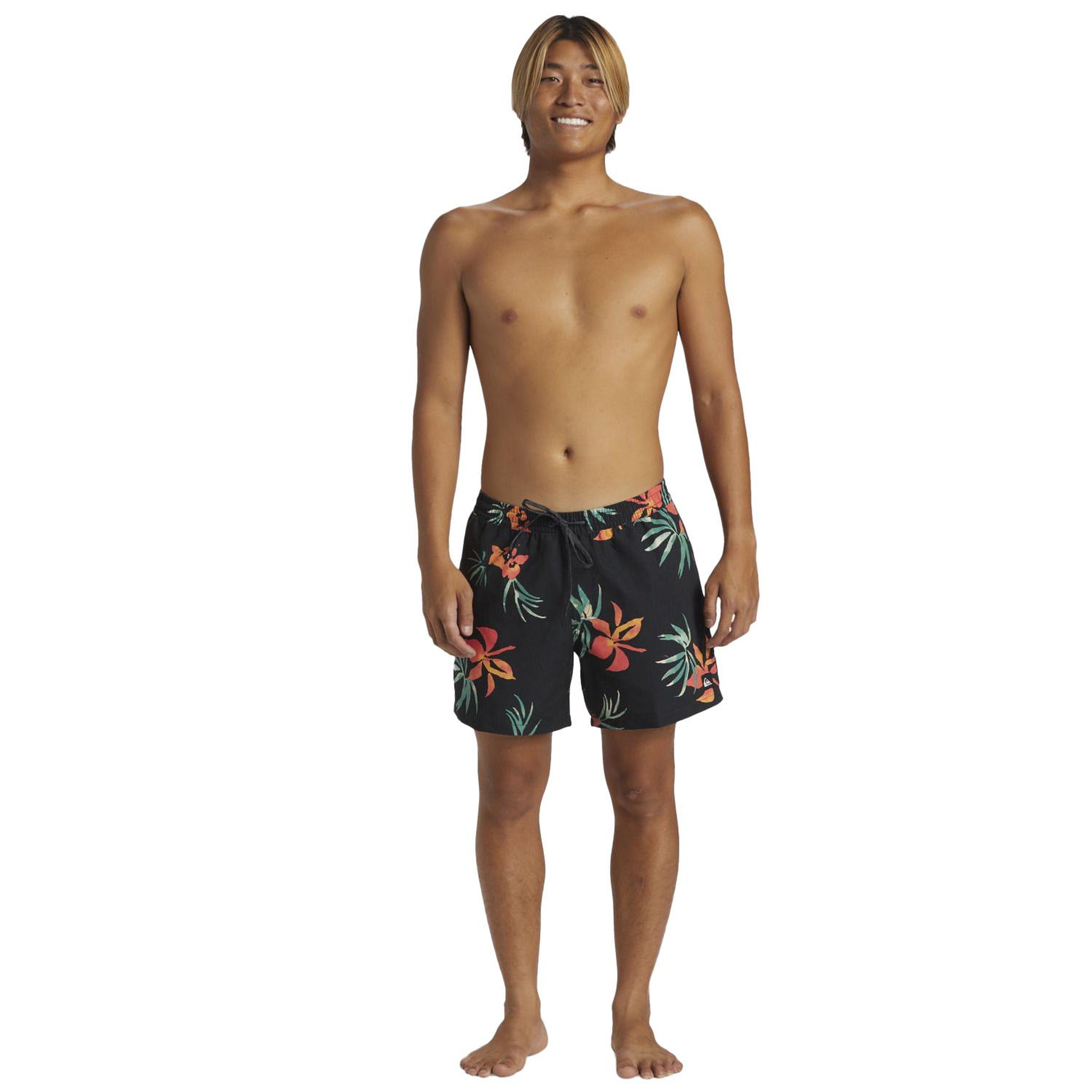 Quiksilver Everyday Mix 15 Erkek Siyah Volley Short