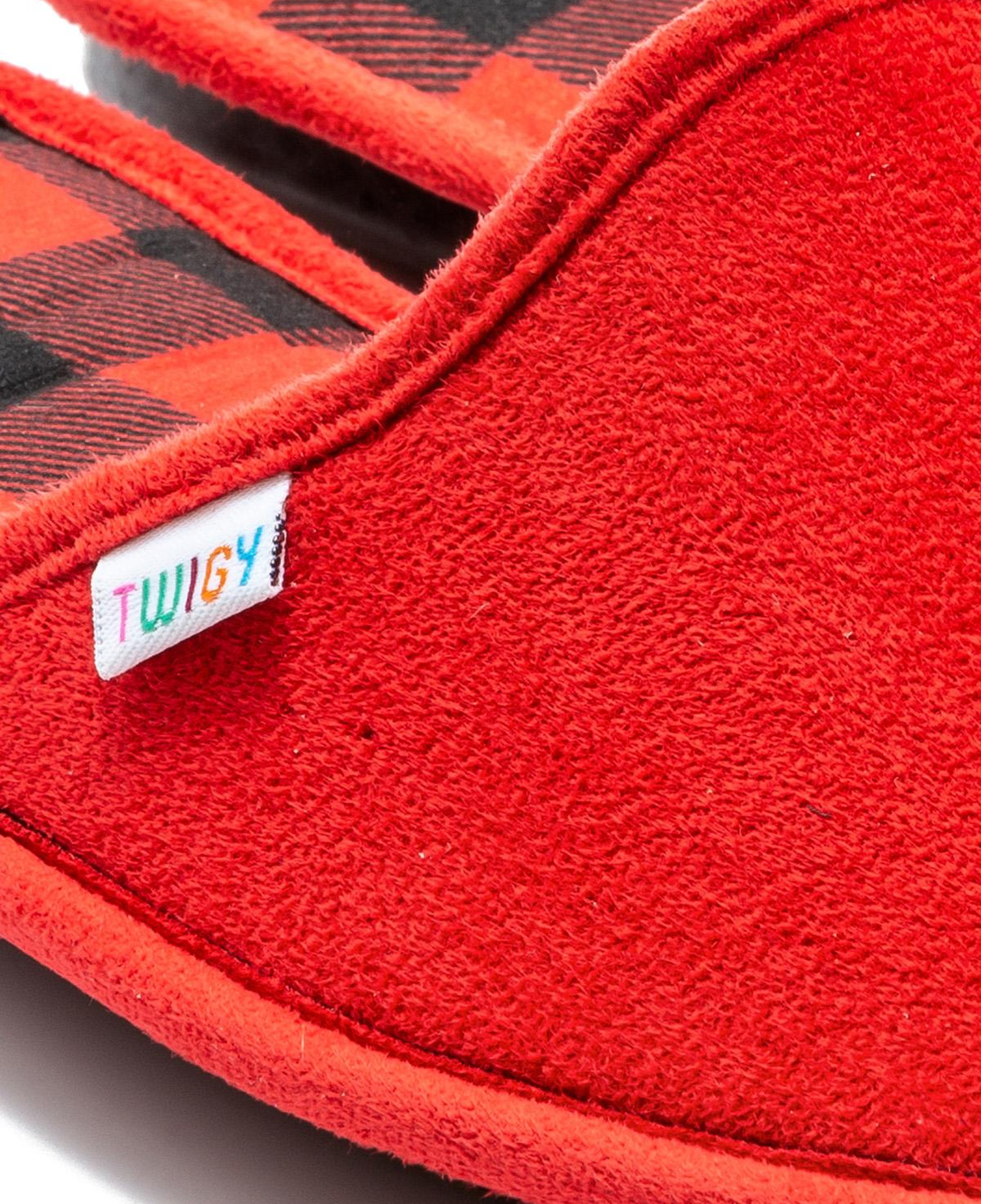 Alic Kadın,Garson Boy Ev Terliği Kırmızı 36/41