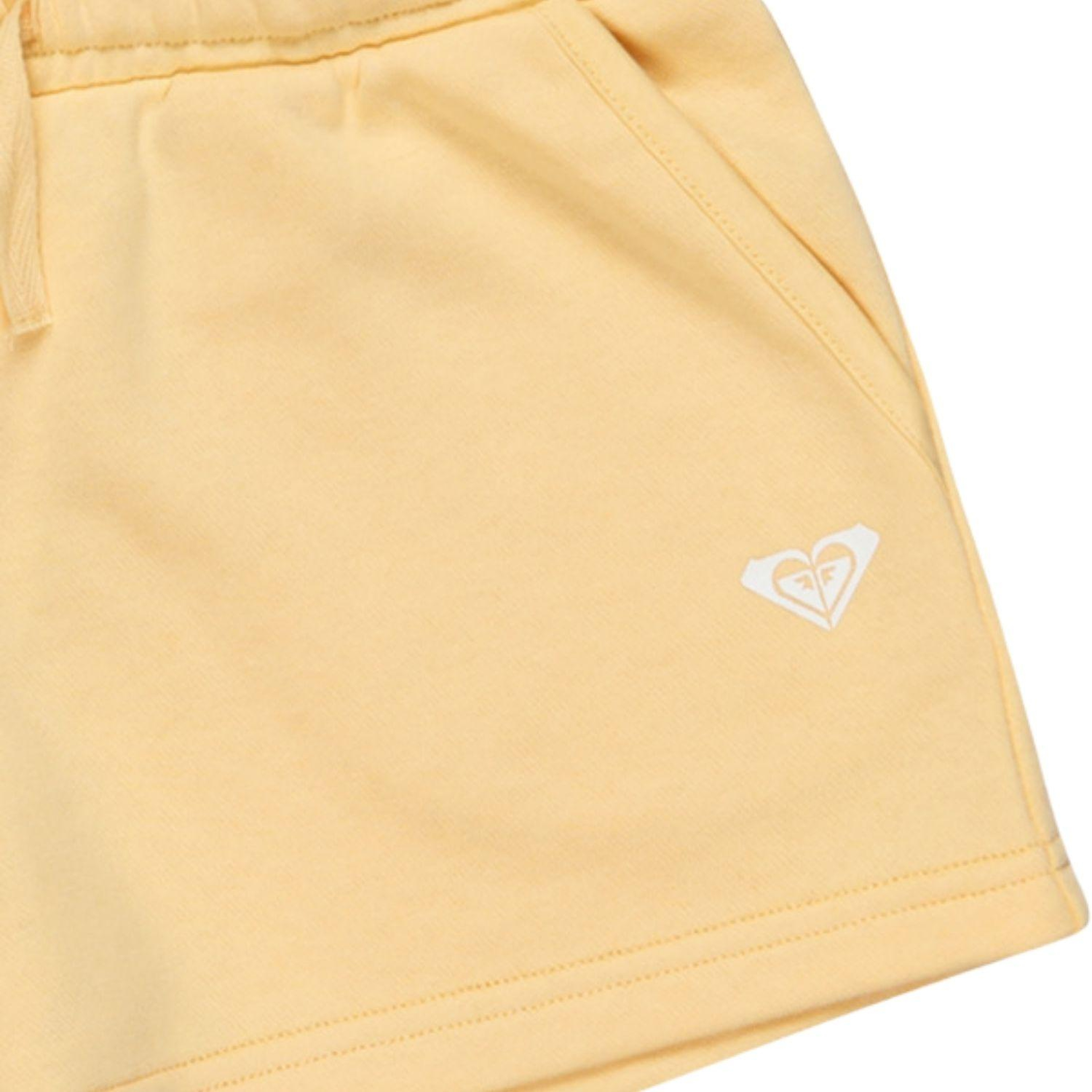 Roxy Surf Feeling Terry Short Kız Çocuk Sarı Şort