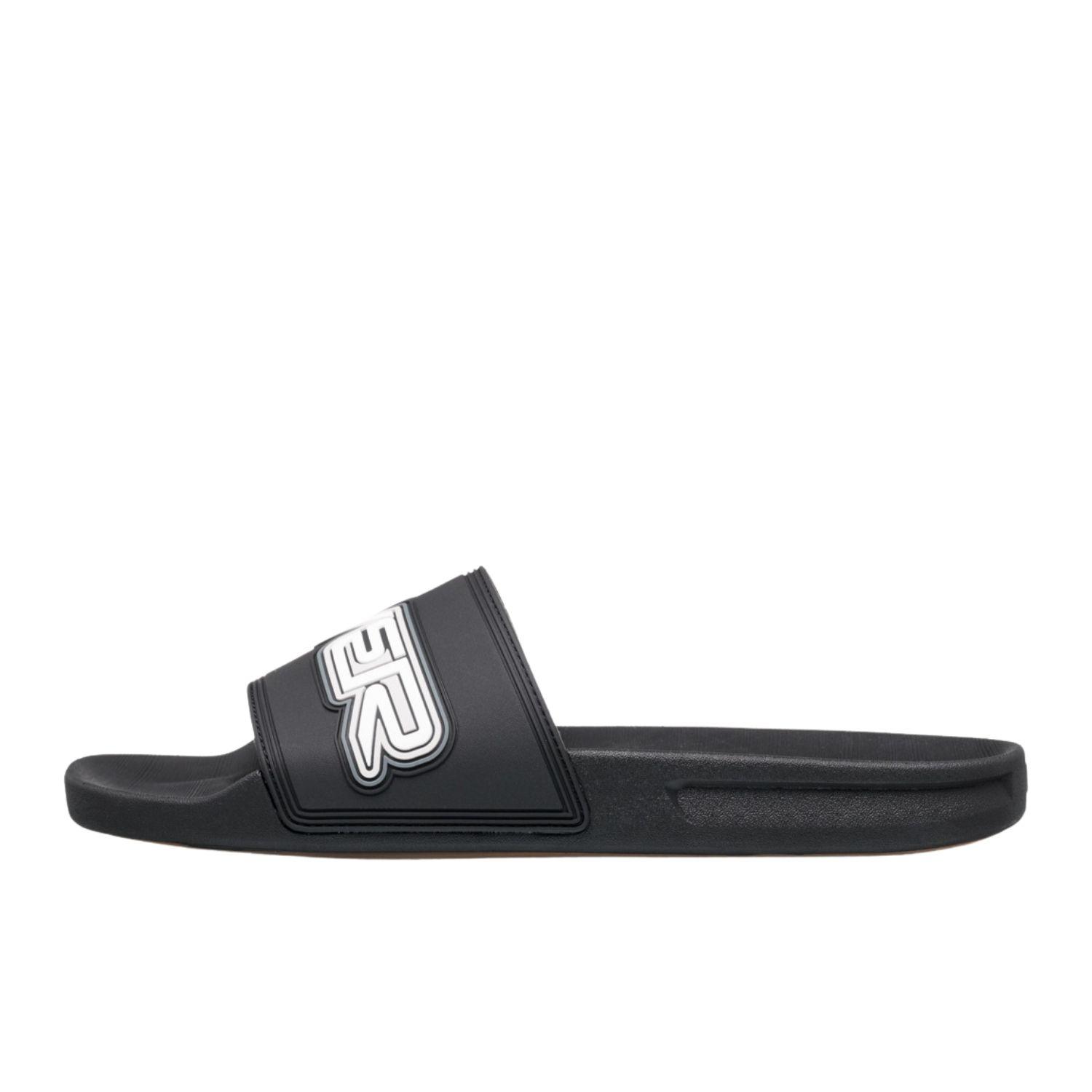 Quiksilver Rivi Wordmark Slide II Erkek Siyah Terlik