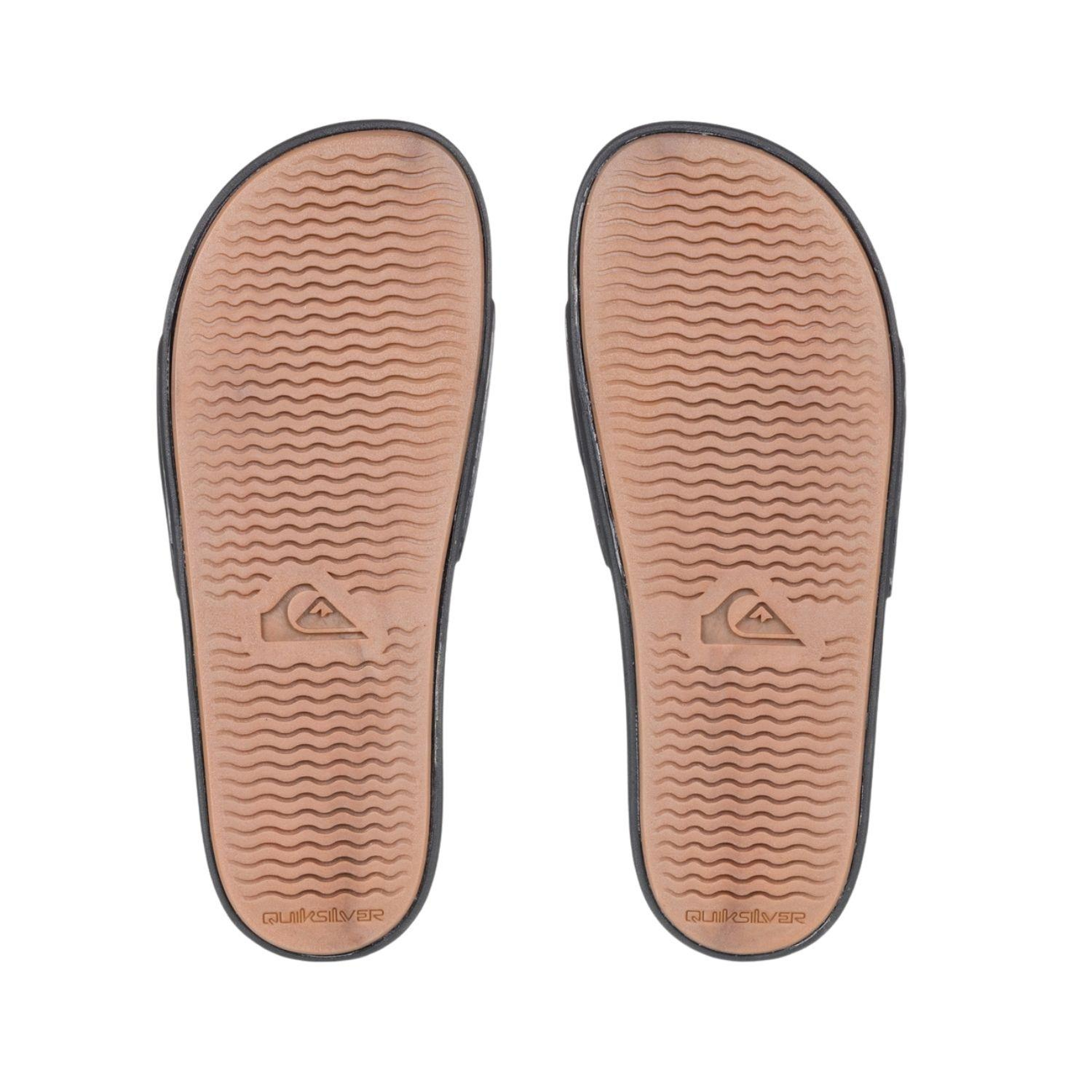 Quiksilver Rivi Wordmark Slide II Erkek Siyah Terlik