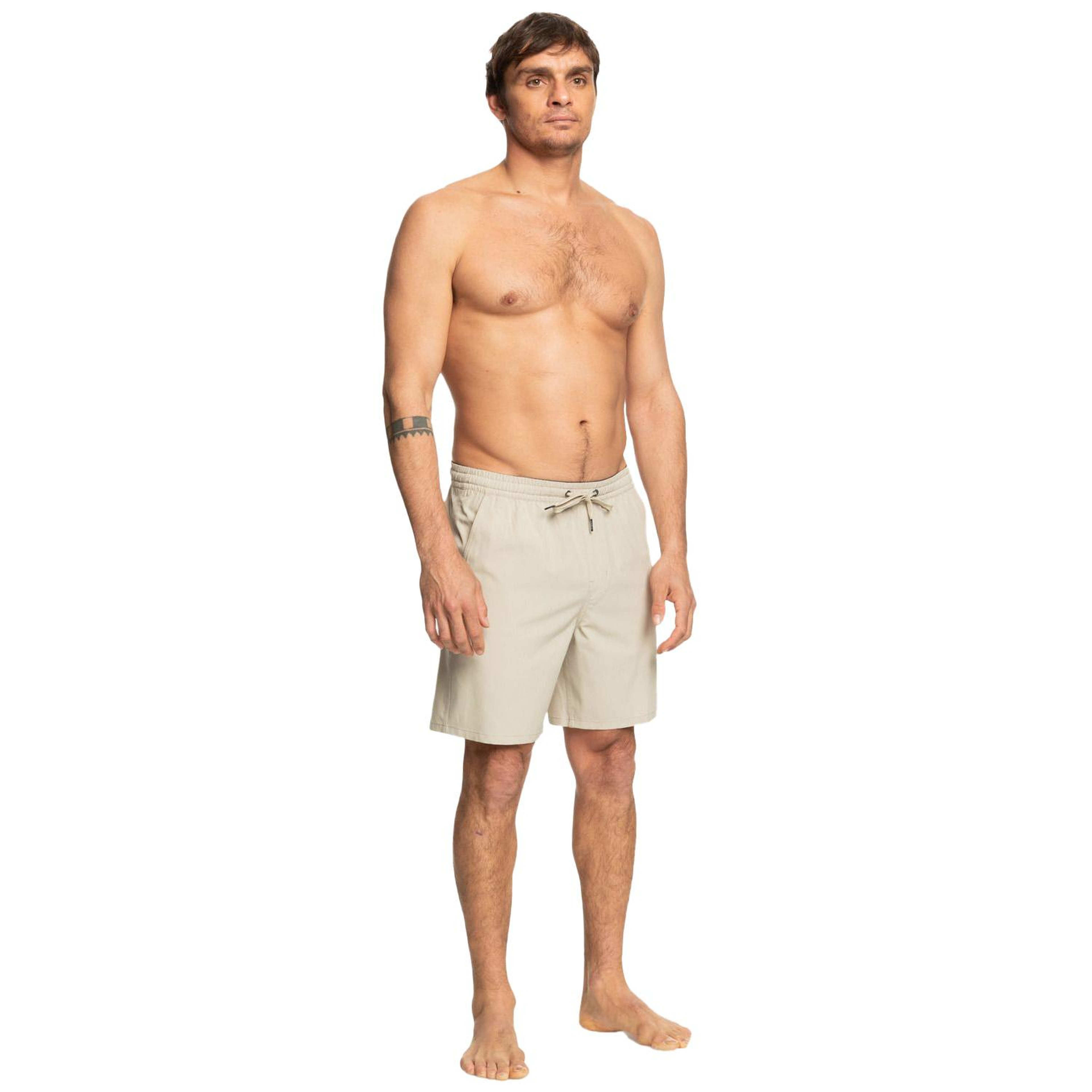 Quiksilver Taxer Amphibian 18 Erkek Bej Walkshort